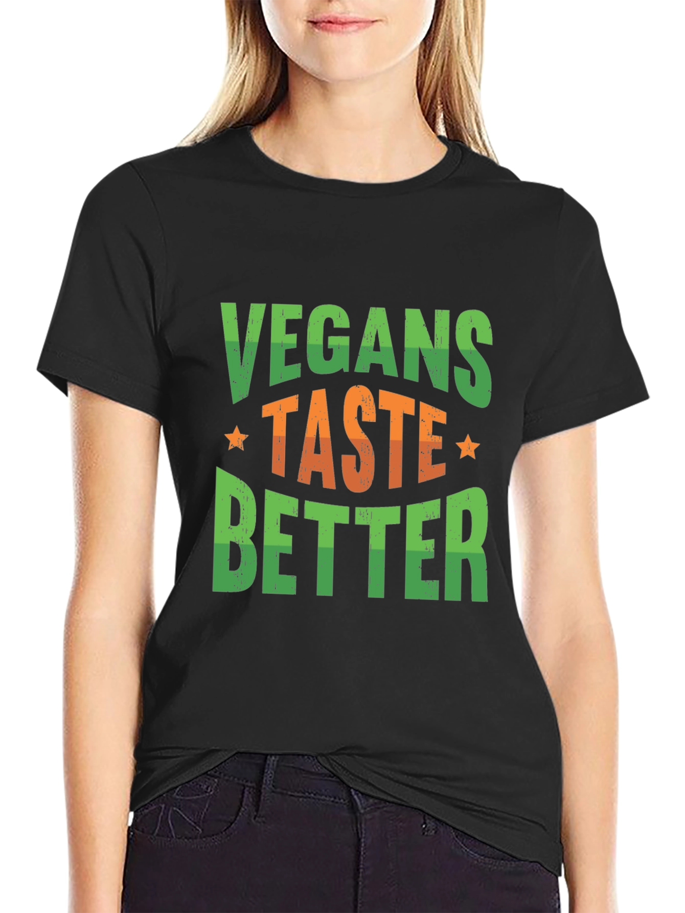 Vegans Taste Better Graphic T-Shirt
