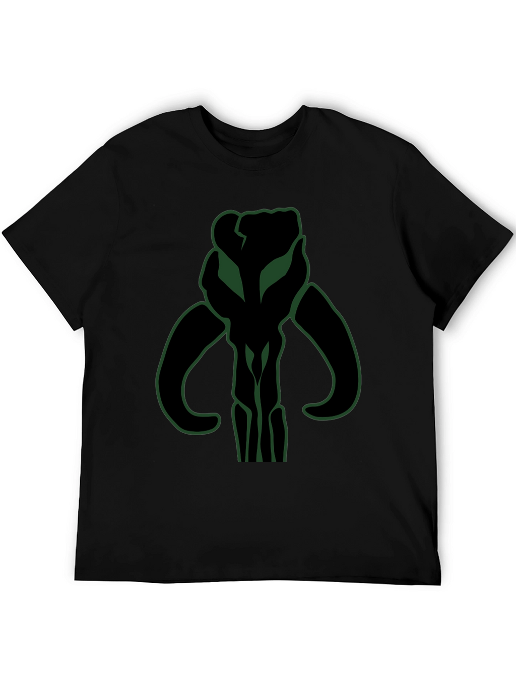 Boba Fett Skull T-Shirt - Black Graphic Tee