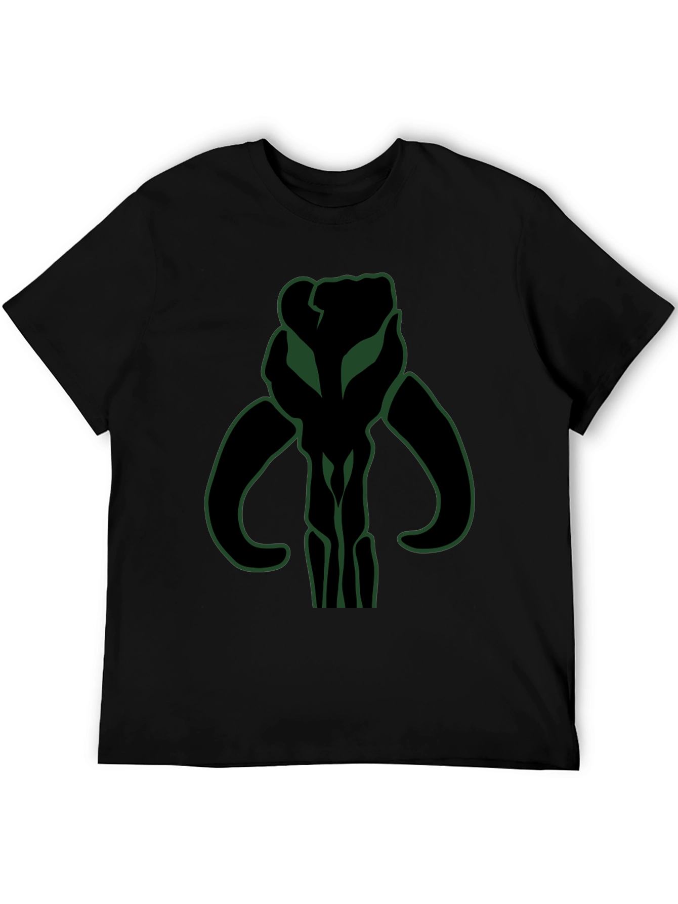 Boba Fett Skull T-Shirt - Black Graphic Tee