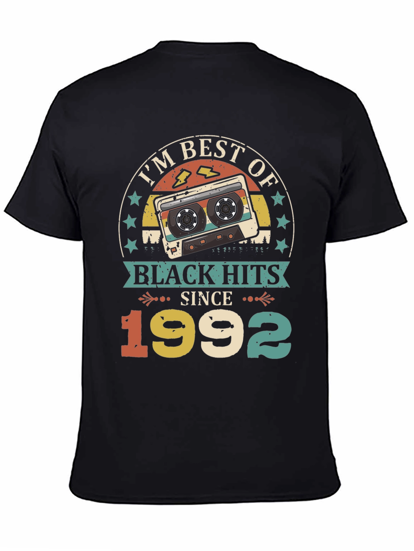 Best of Black Hits Since 1992 Cassette Graphic Tee