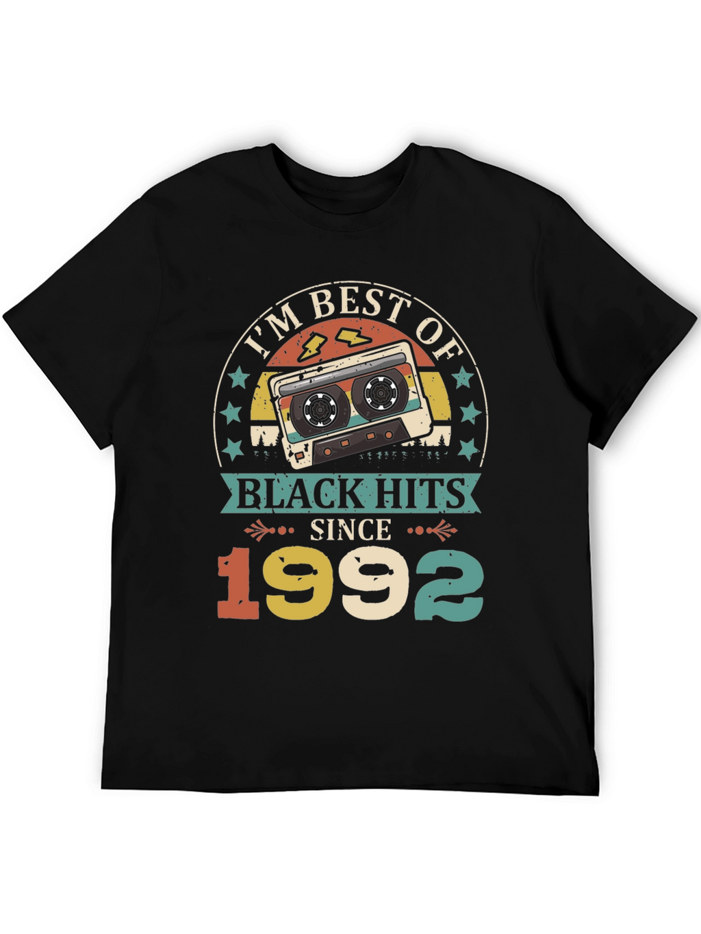 Best of Black Hits Since 1992 Cassette Graphic Tee
