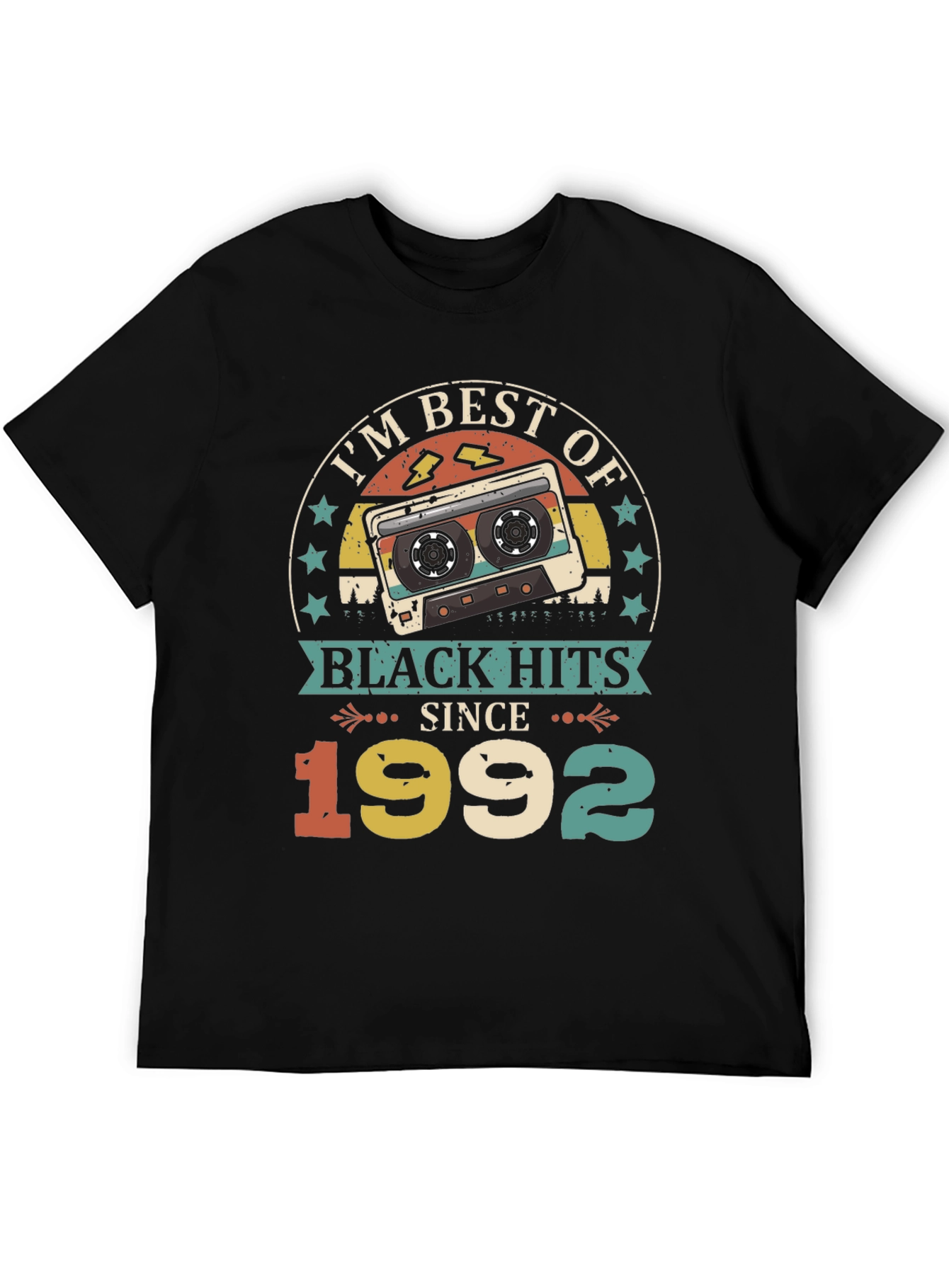 Best of Black Hits Since 1992 Cassette Graphic Tee
