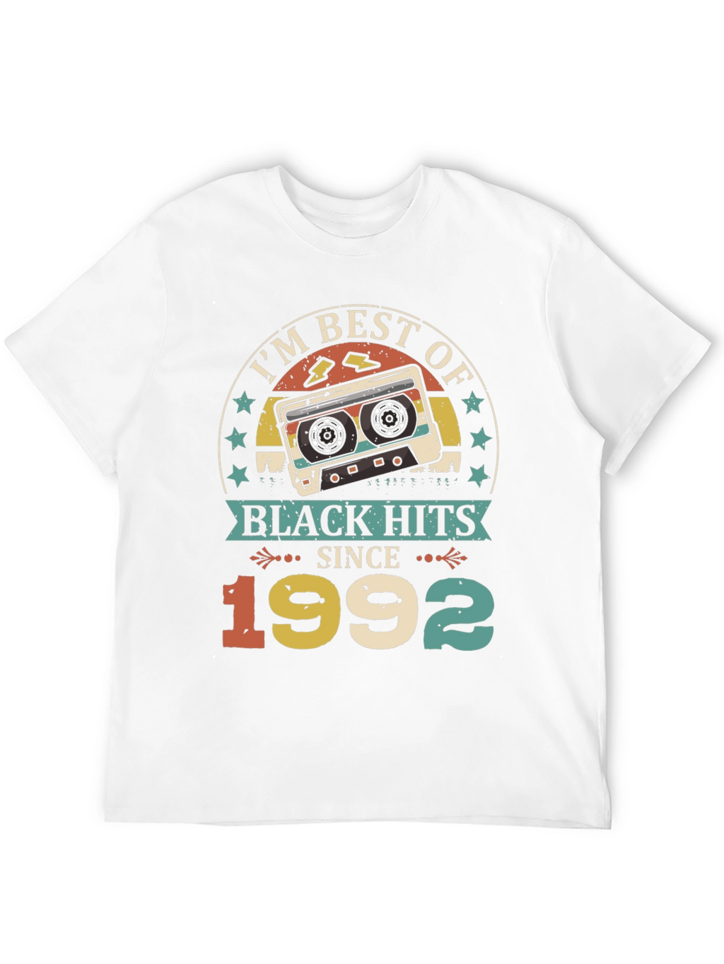 Best of Black Hits Since 1992 Cassette Graphic Tee