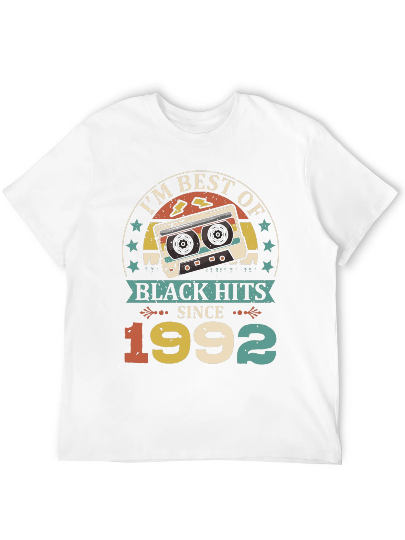 Best of Black Hits Since 1992 Cassette Graphic Tee