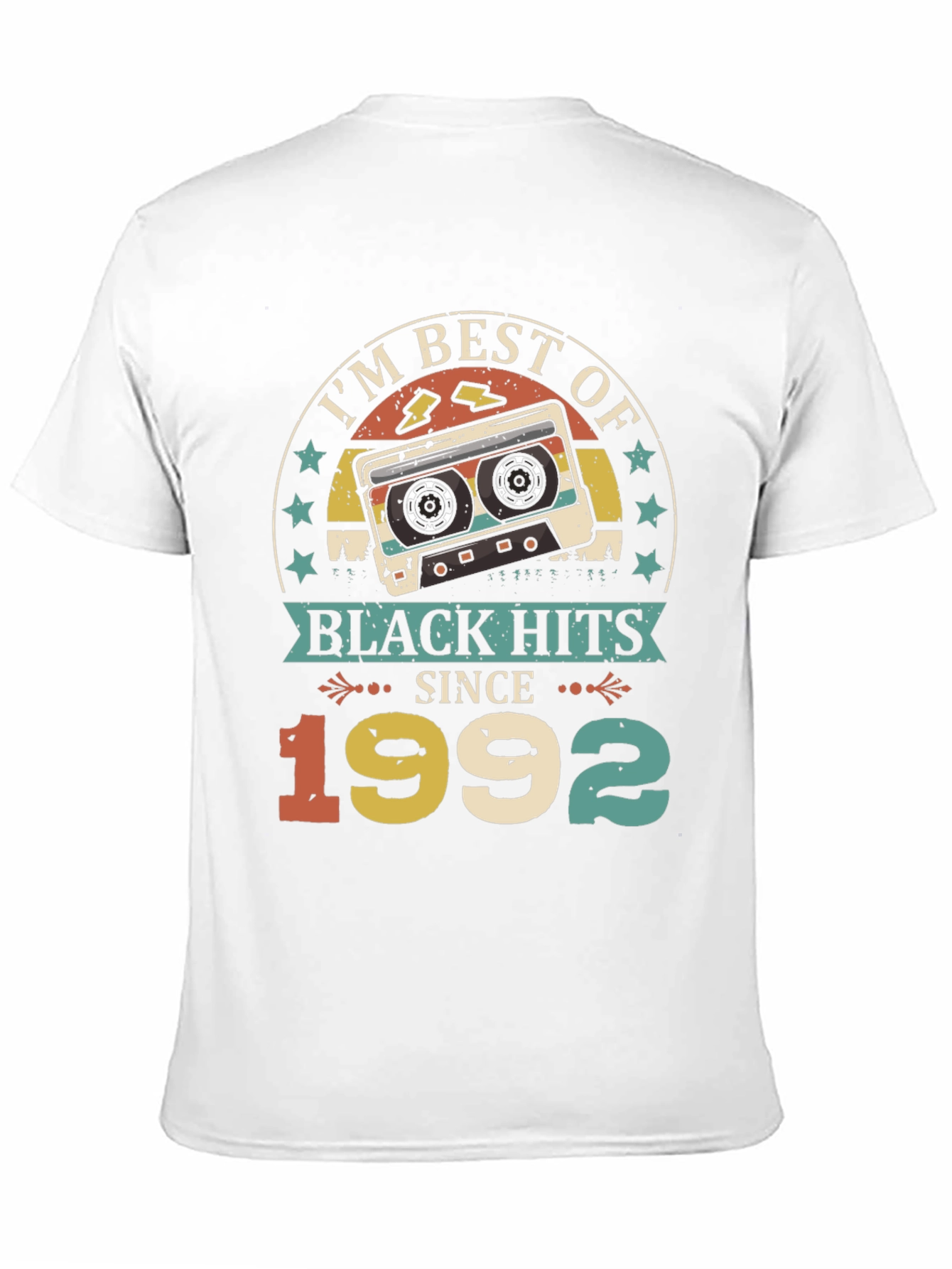Best of Black Hits Since 1992 Cassette Graphic Tee