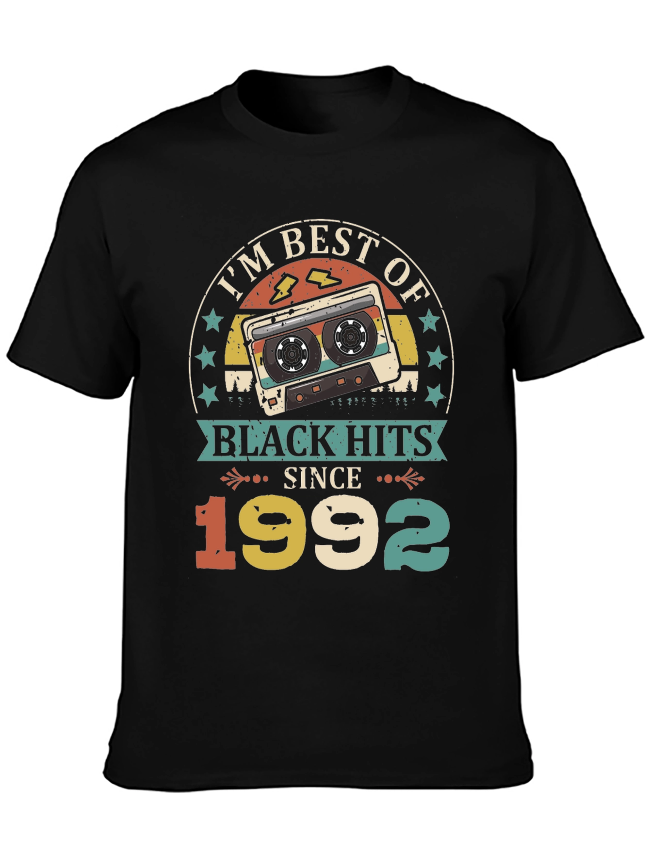 Best of Black Hits Since 1992 Cassette Graphic Tee