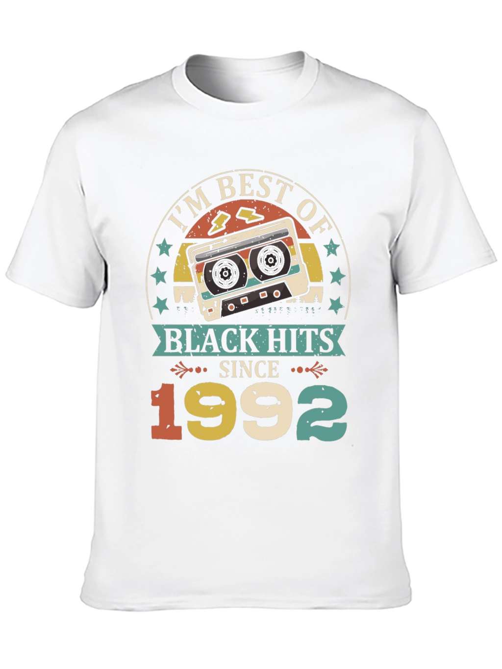 Best of Black Hits Since 1992 Cassette Graphic Tee