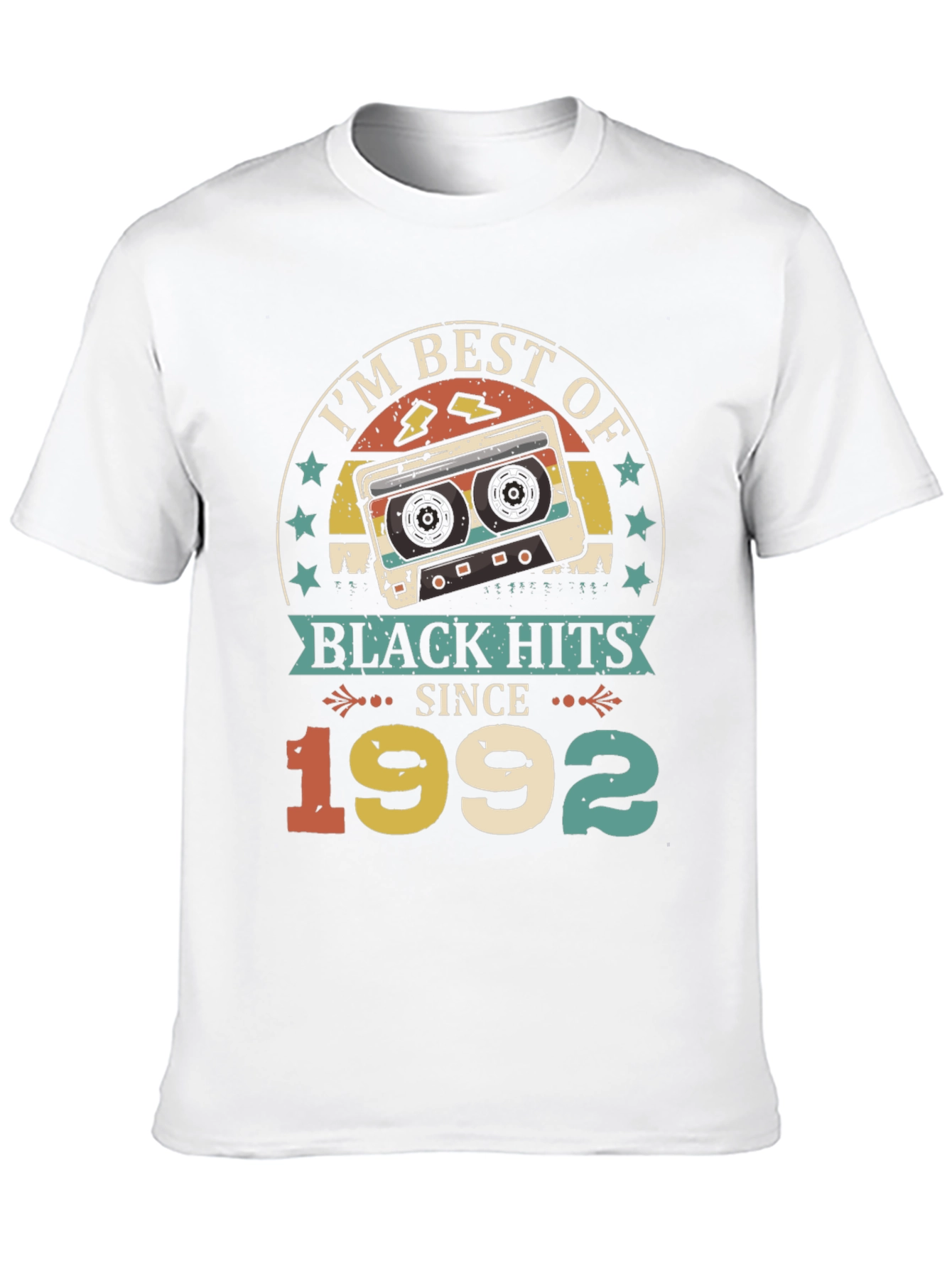 Best of Black Hits Since 1992 Cassette Graphic Tee