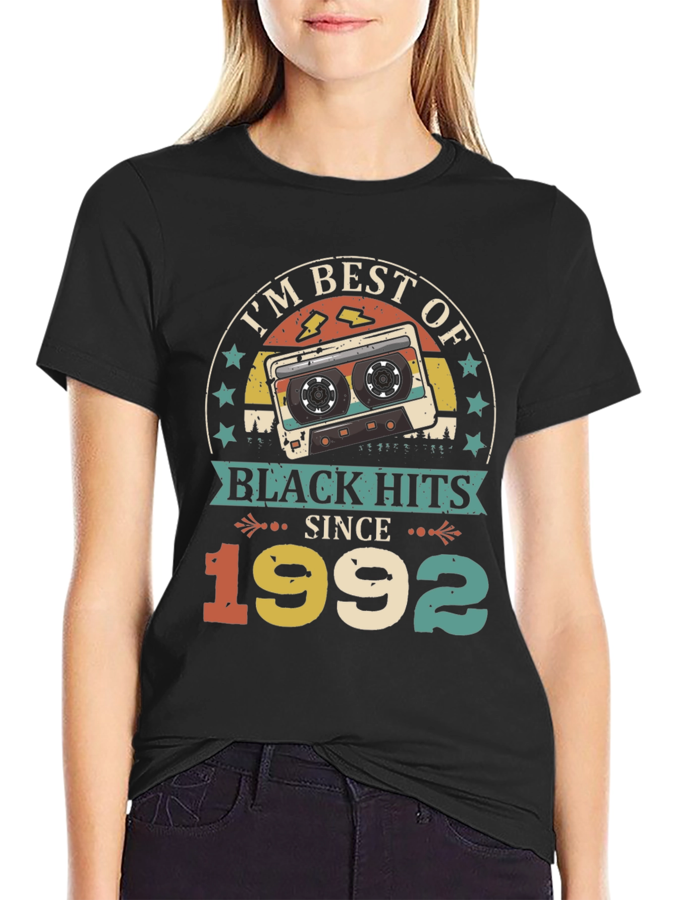 Best of Black Hits Since 1992 Cassette Graphic Tee