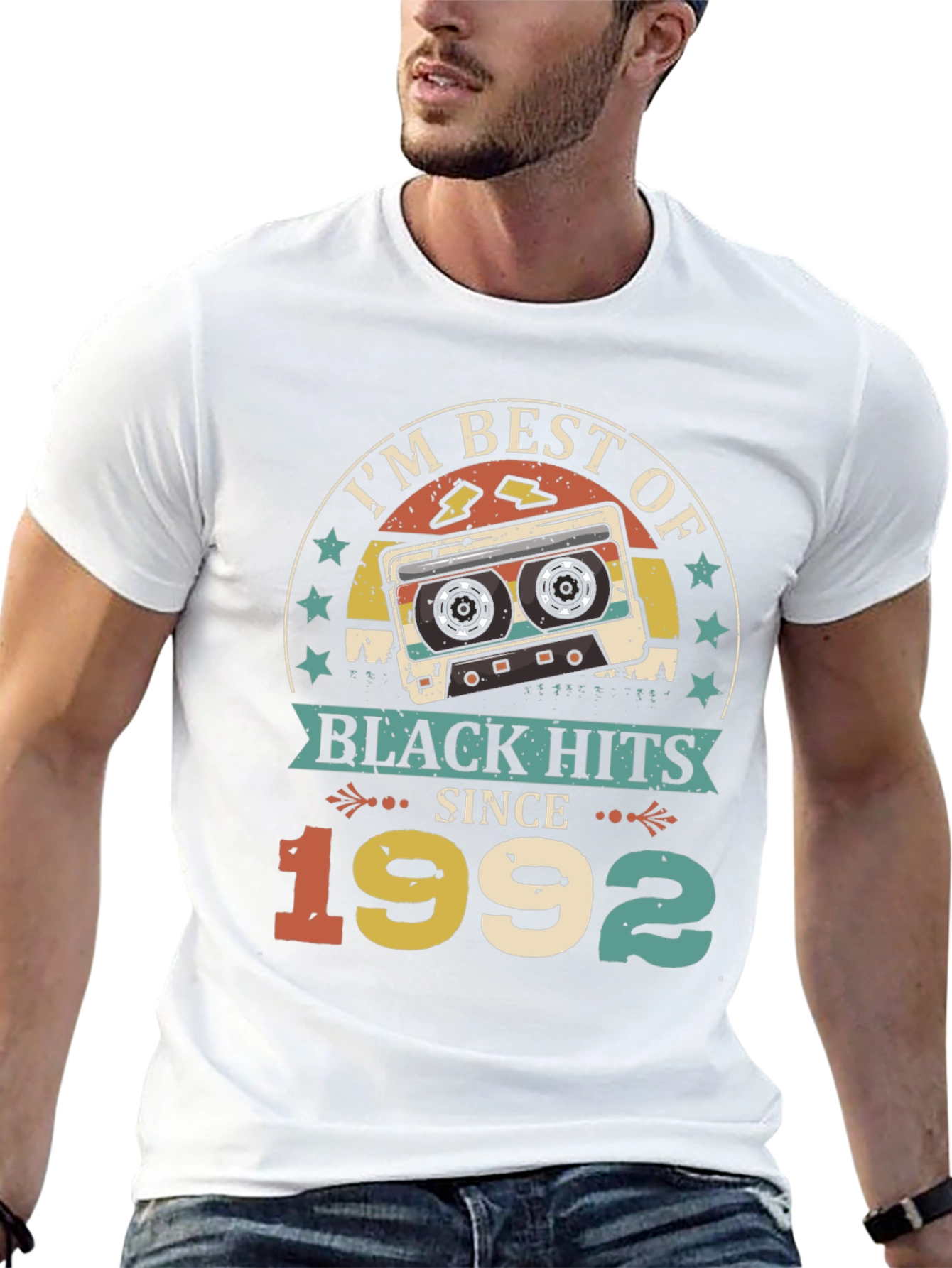 Best of Black Hits Since 1992 Cassette Graphic Tee