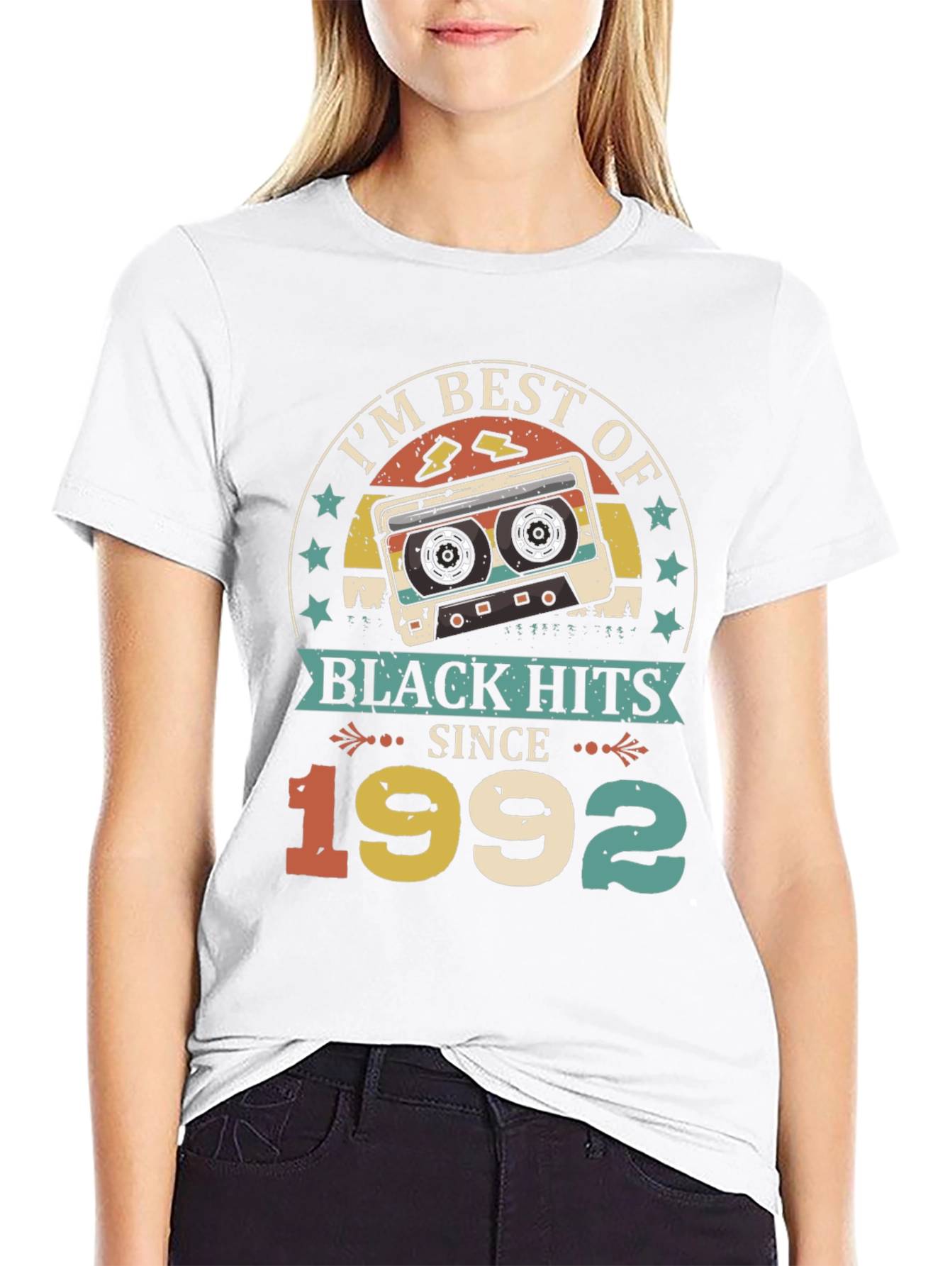 Best of Black Hits Since 1992 Cassette Graphic Tee