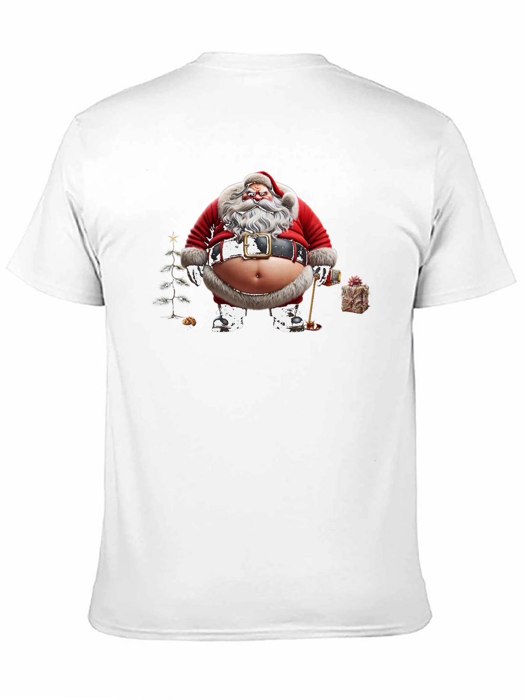 Grumpy Santa T-Shirt - Holiday Humor