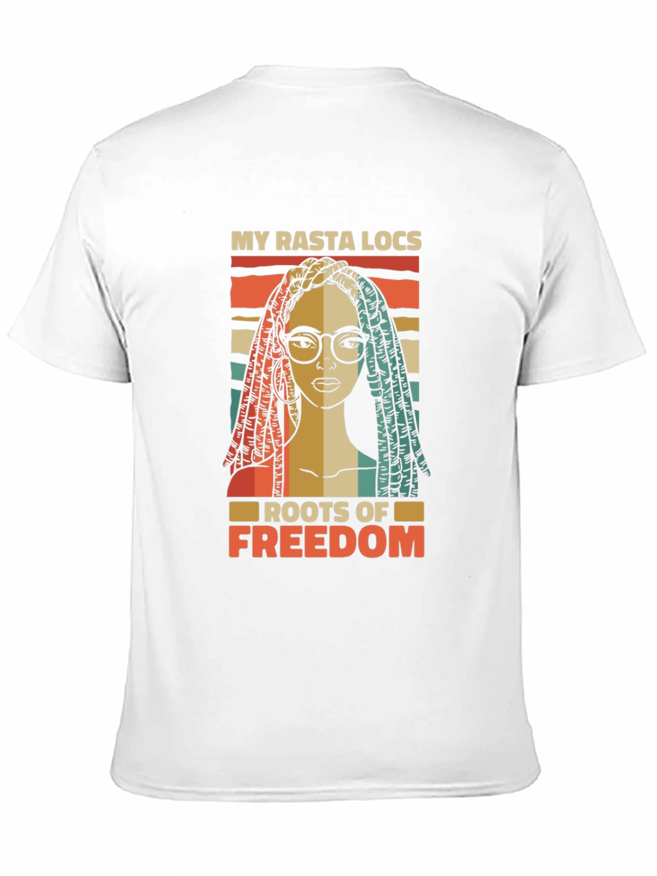 Rasta Locs Freedom T-Shirt