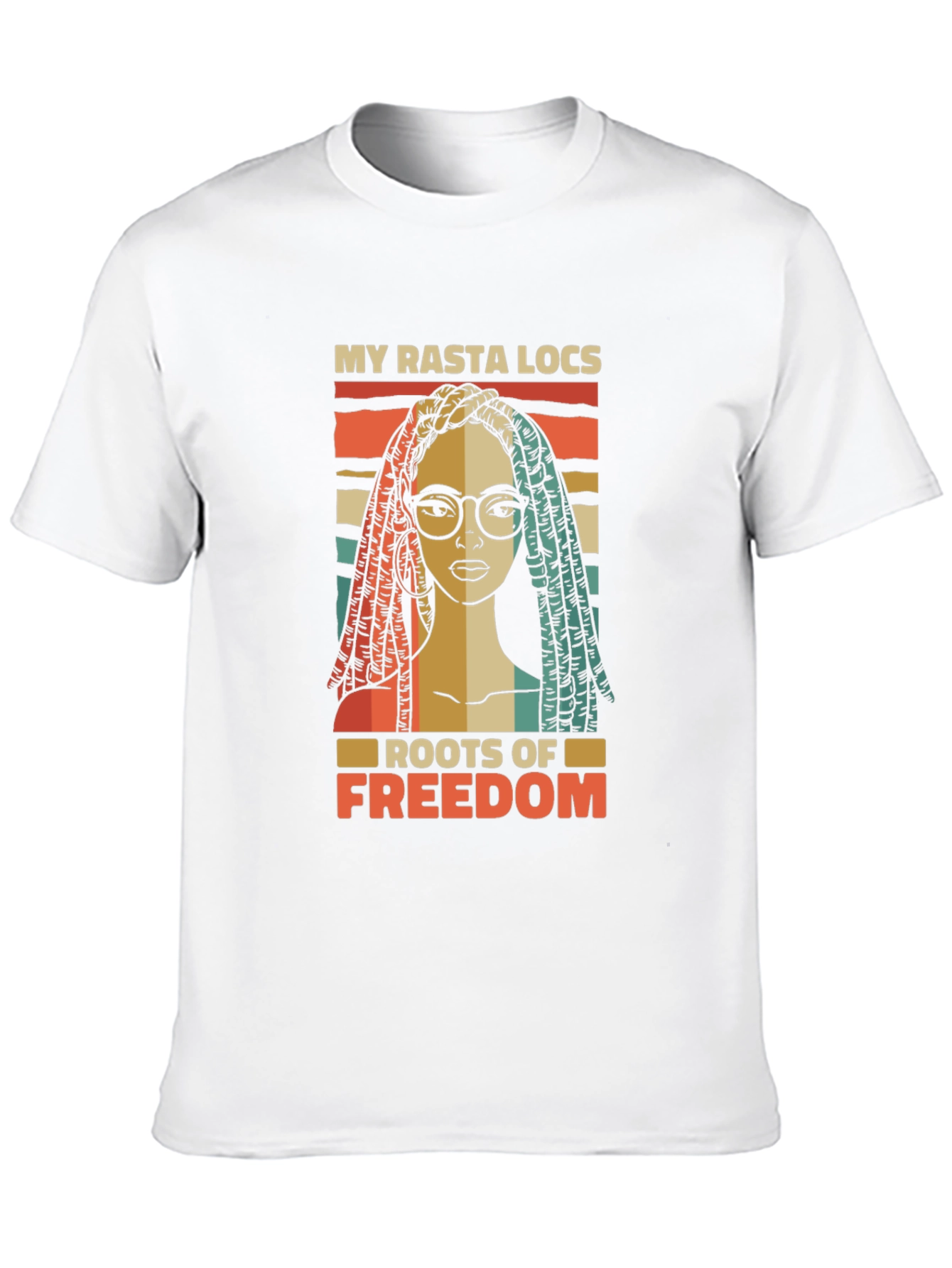 Rasta Locs Freedom T-Shirt