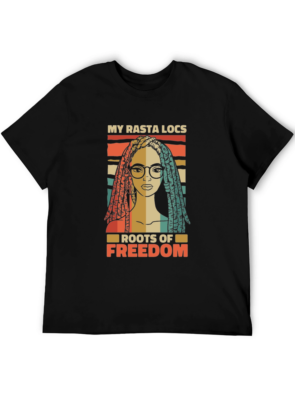 Rasta Locs Freedom T-Shirt