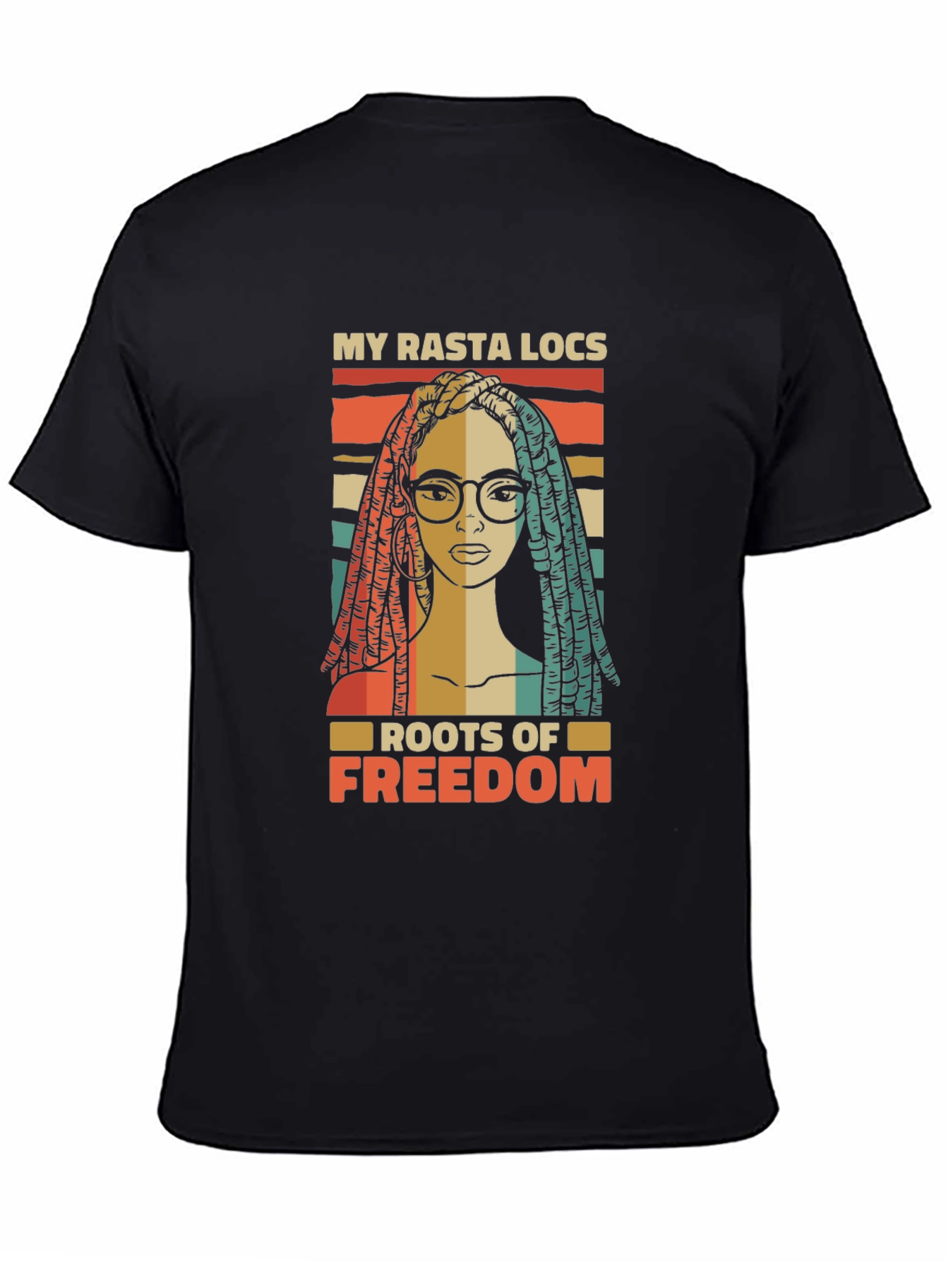 Rasta Locs Freedom T-Shirt