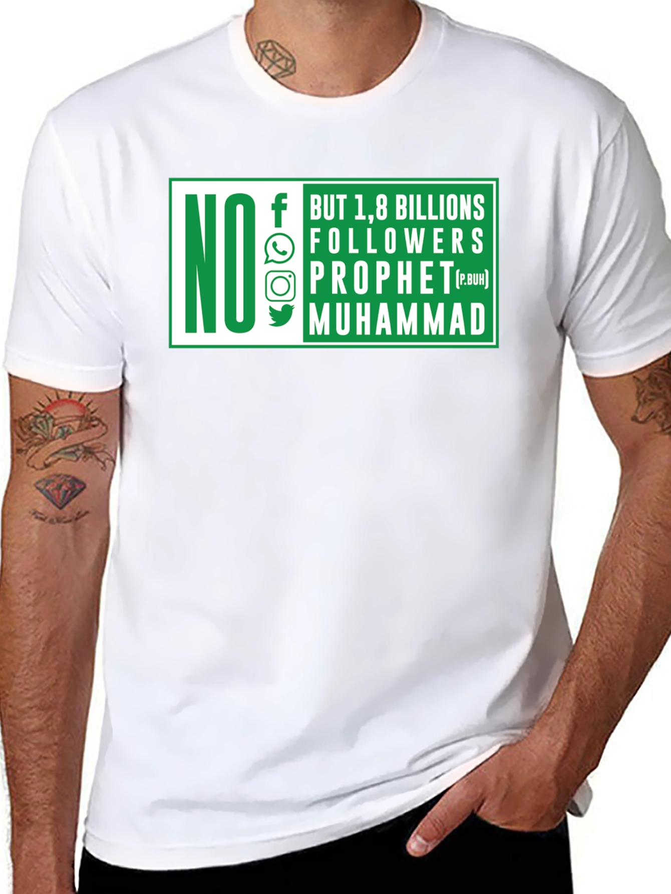 No Followers Prophet Muhammad T-Shirt