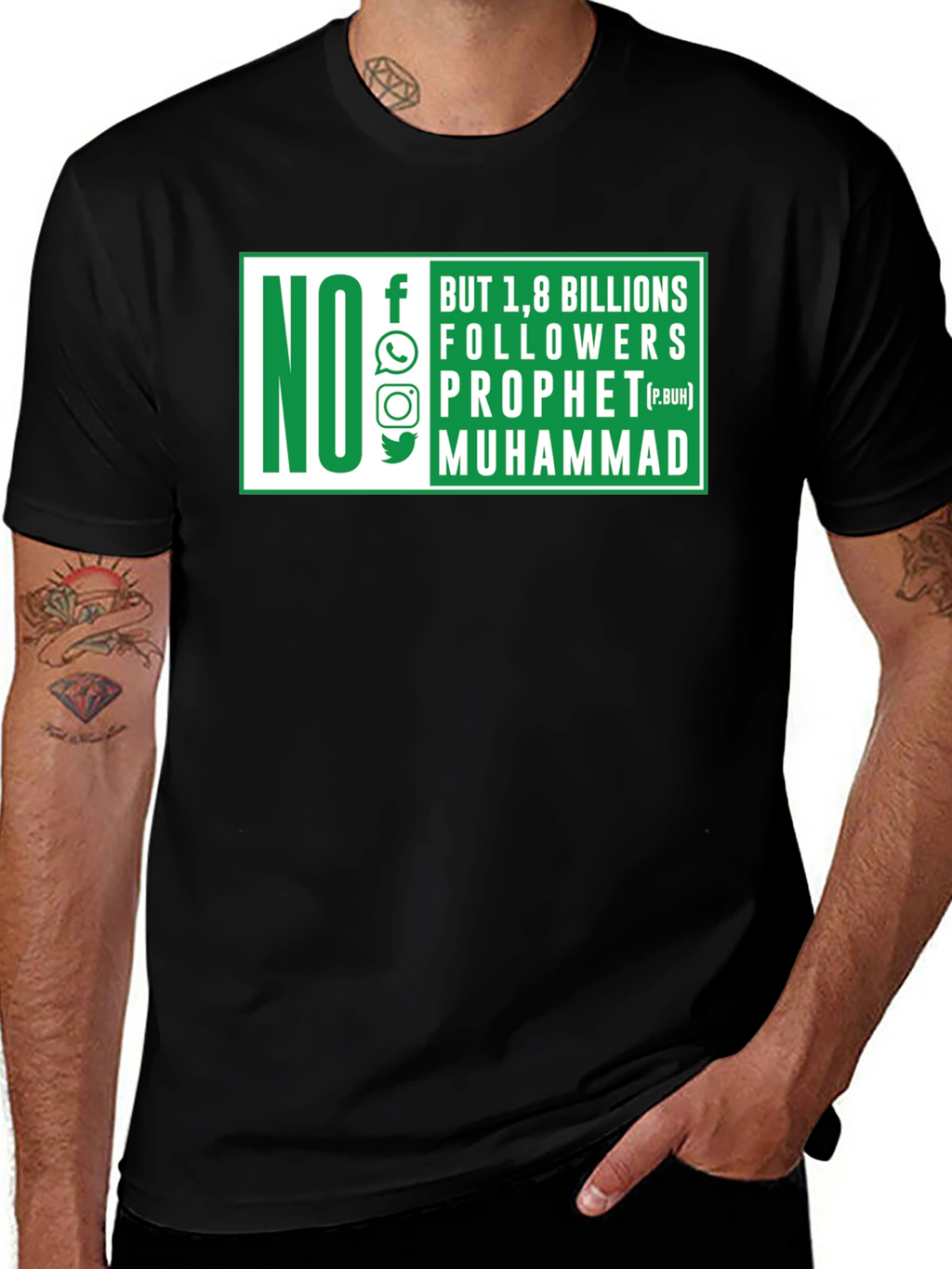 No Followers Prophet Muhammad T-Shirt