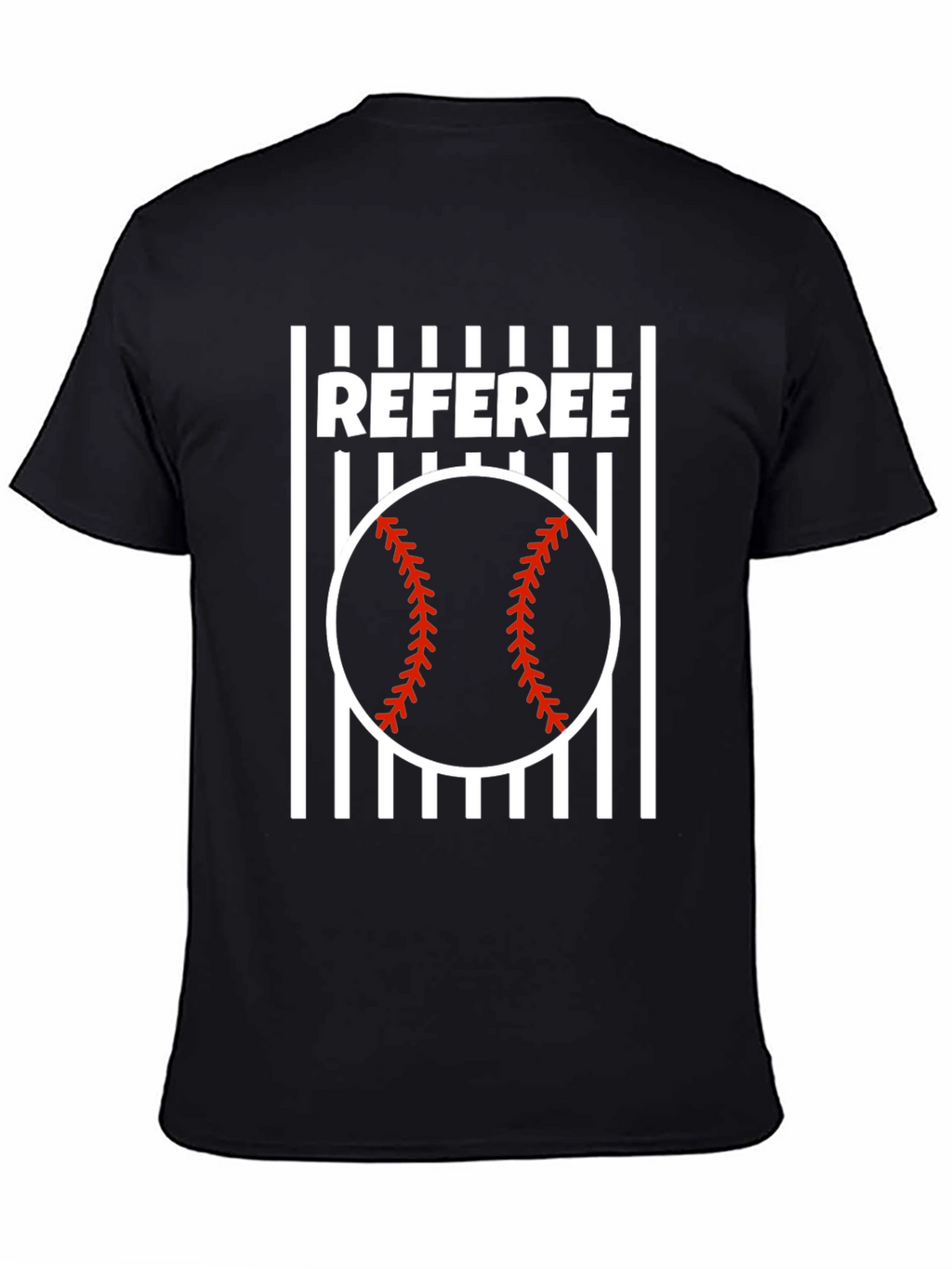 Referee Baseball T-Shirt | Umpire Game Day Tee