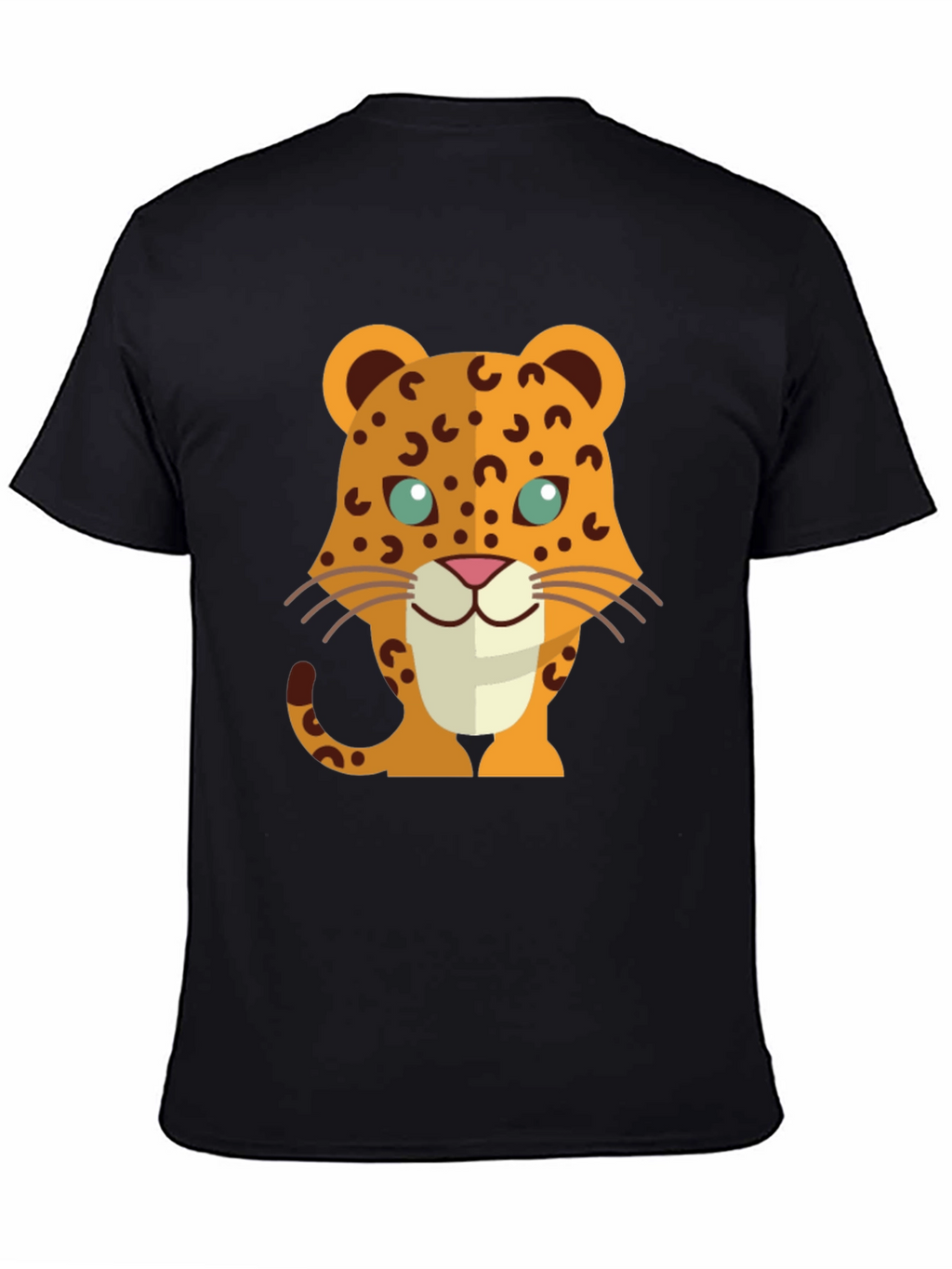 Leopard Graphic T-Shirt - Trendy Cartoon Design