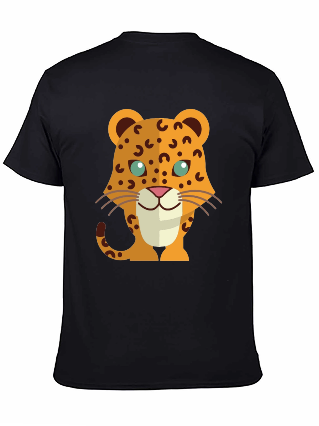 Leopard Graphic T-Shirt - Trendy Cartoon Design