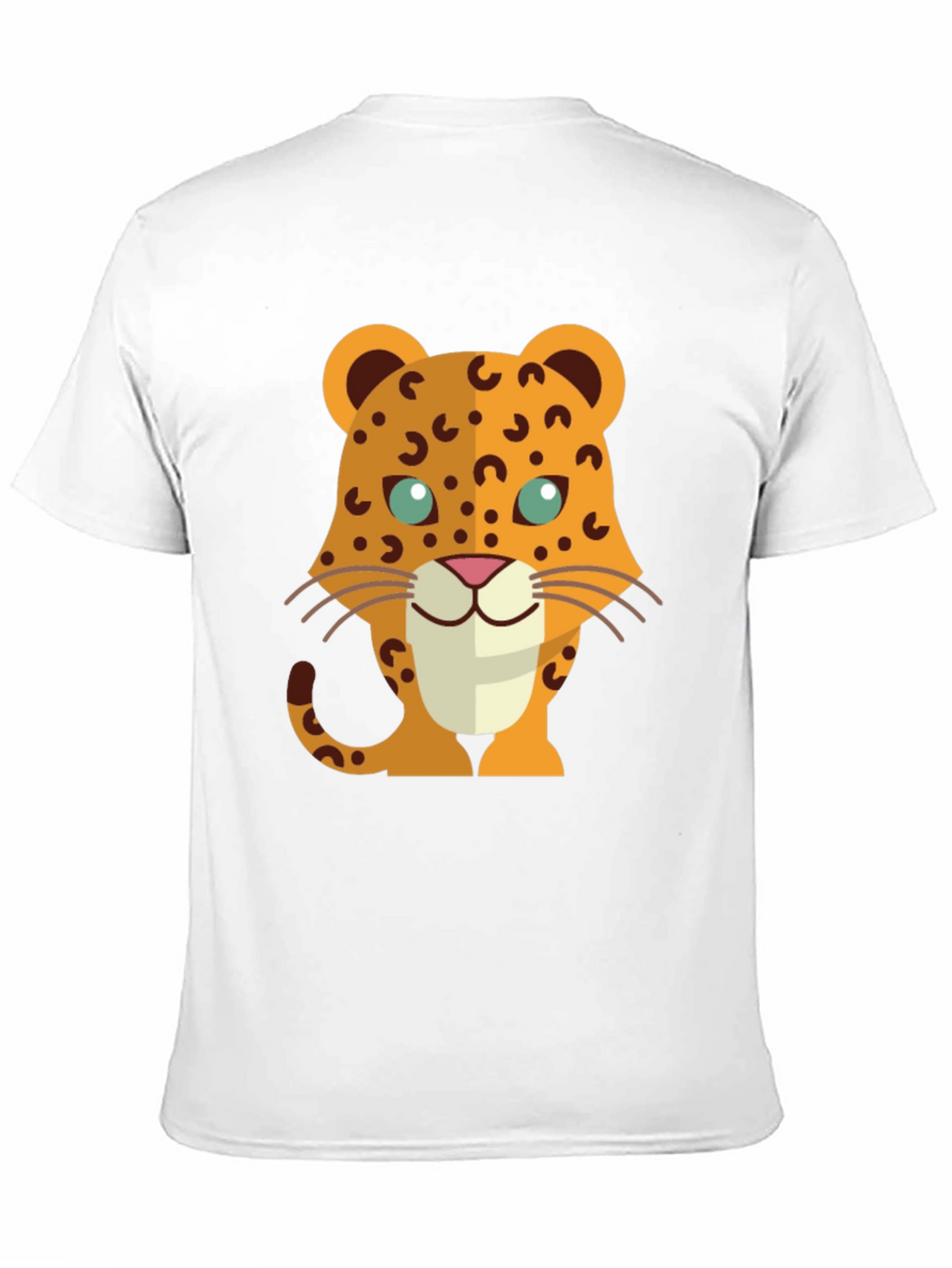 Leopard Graphic T-Shirt - Trendy Cartoon Design
