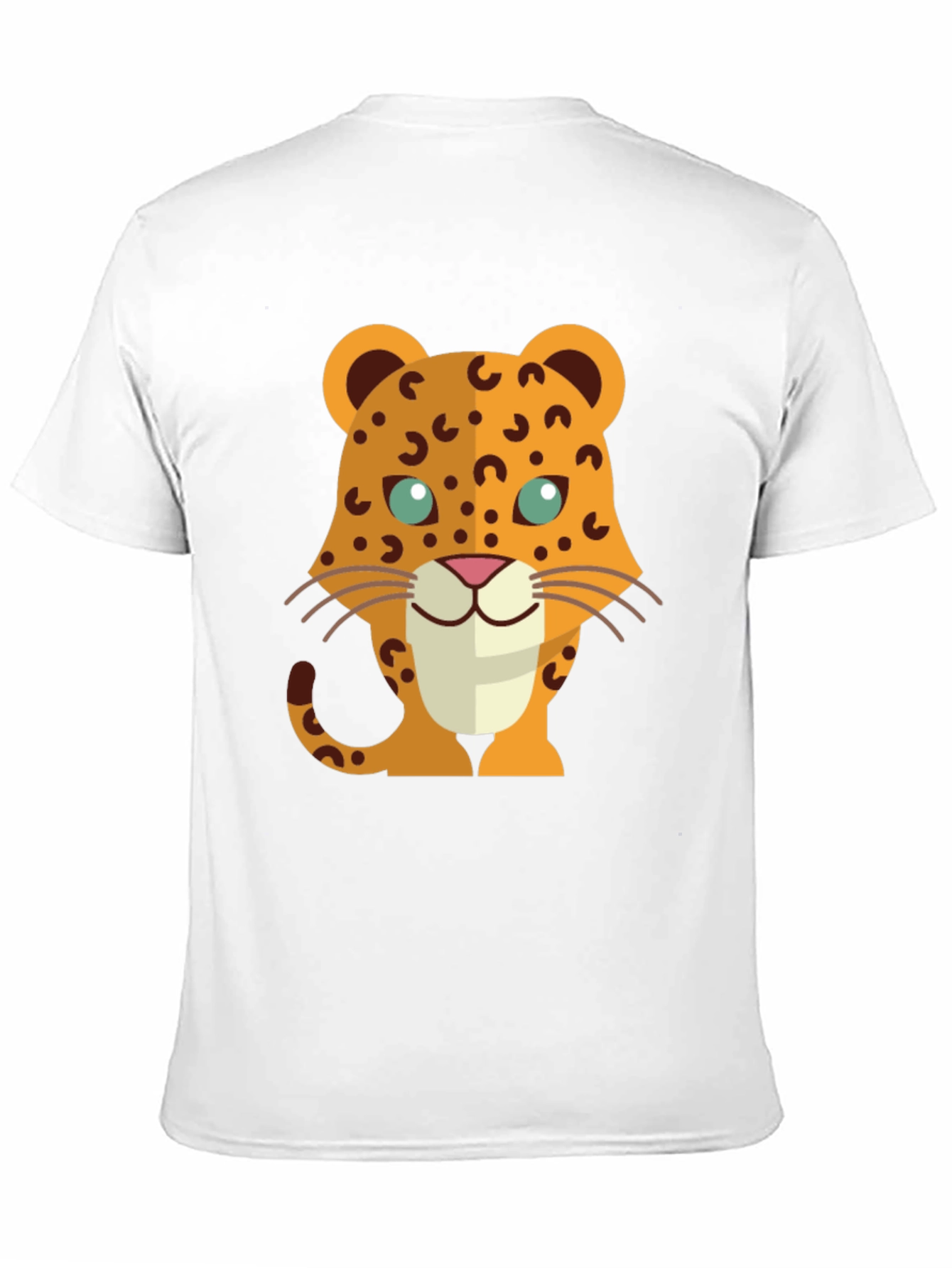 Leopard Graphic T-Shirt - Trendy Cartoon Design