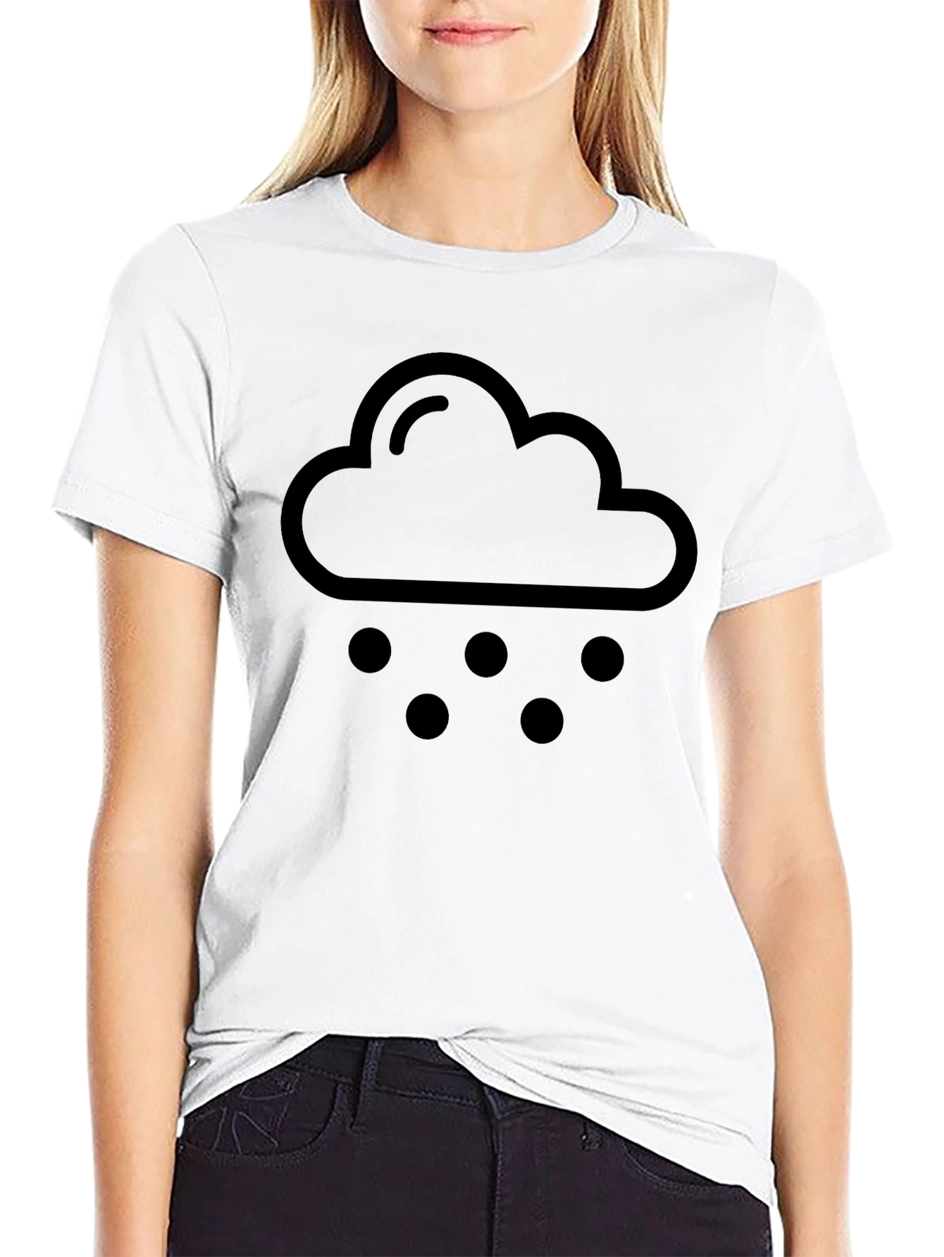 Black Cloud Rain T-Shirt