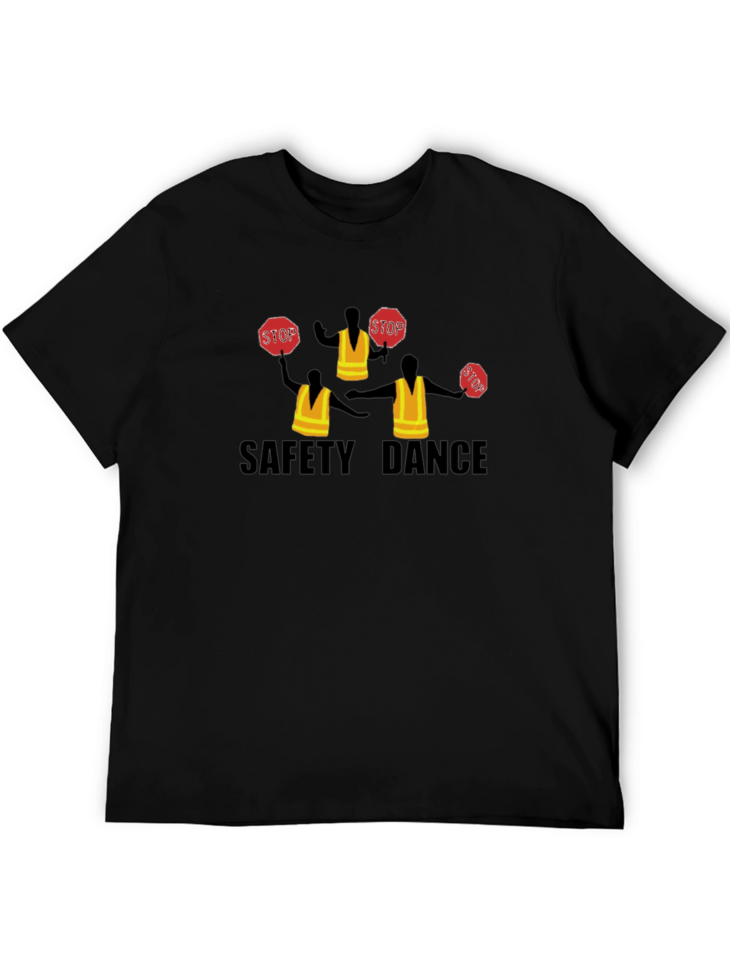 Safety Dance Crew Graphic T-Shirt