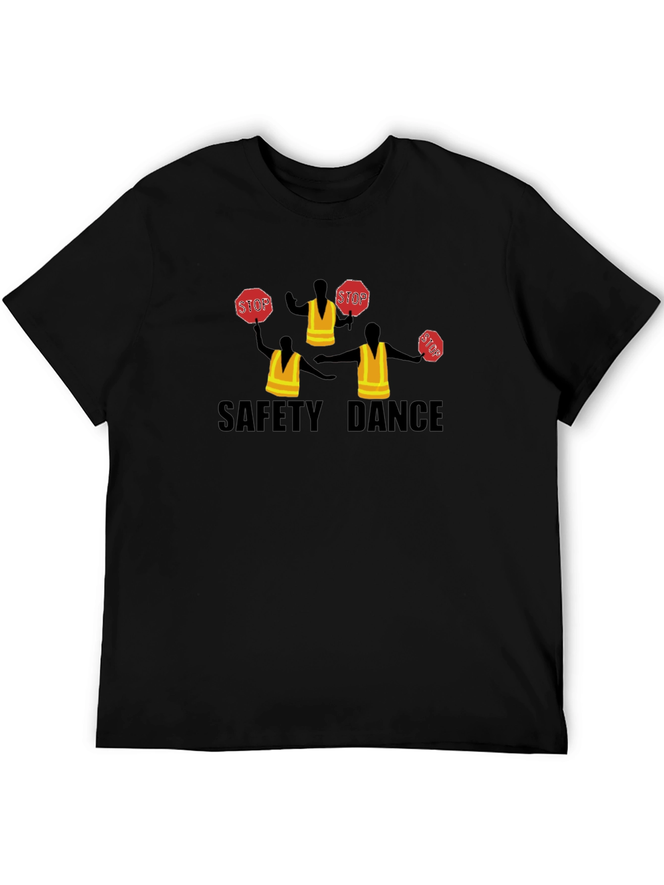 Safety Dance Crew Graphic T-Shirt