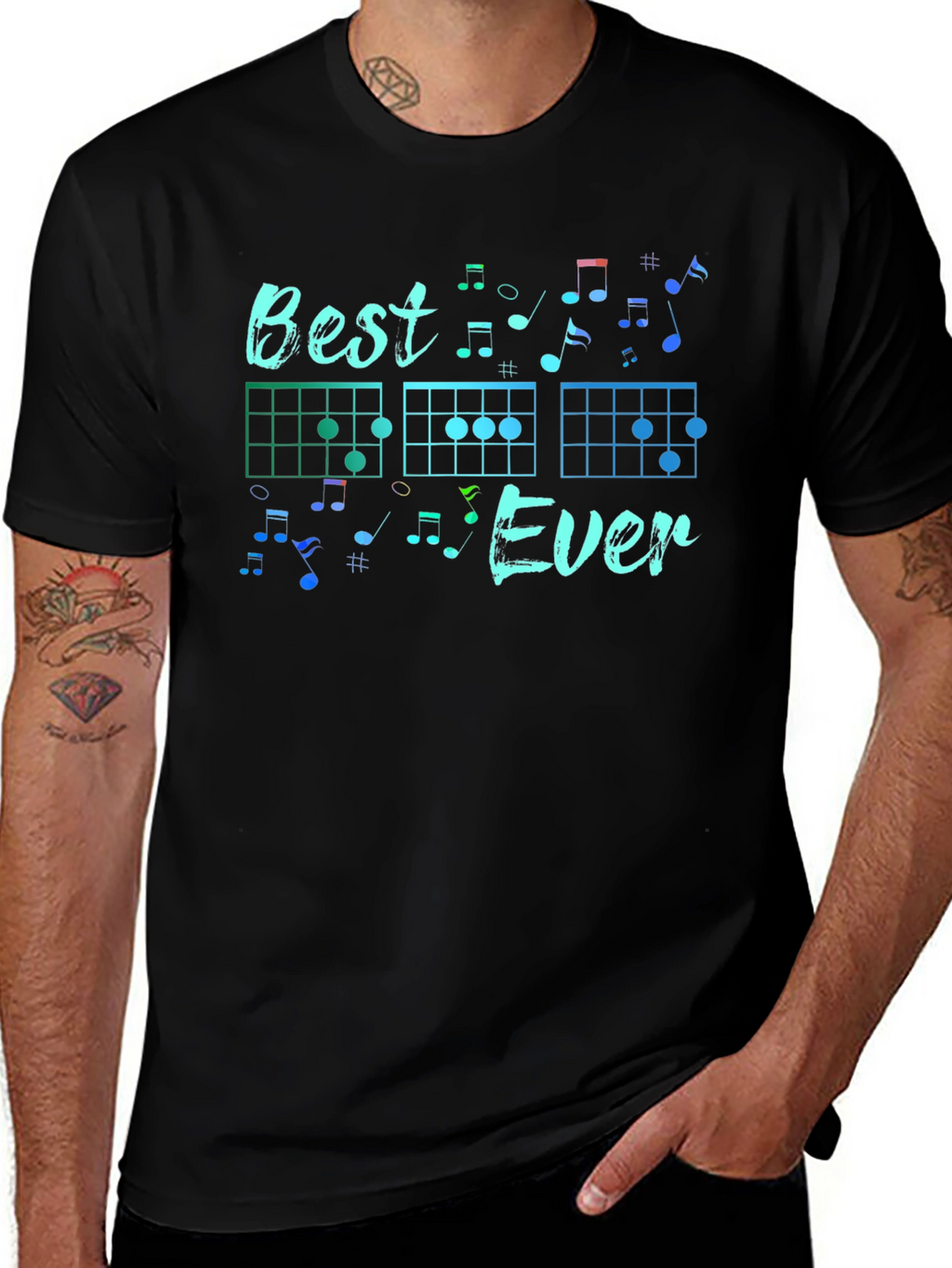 Best Ever Guitar Chord T-Shirt