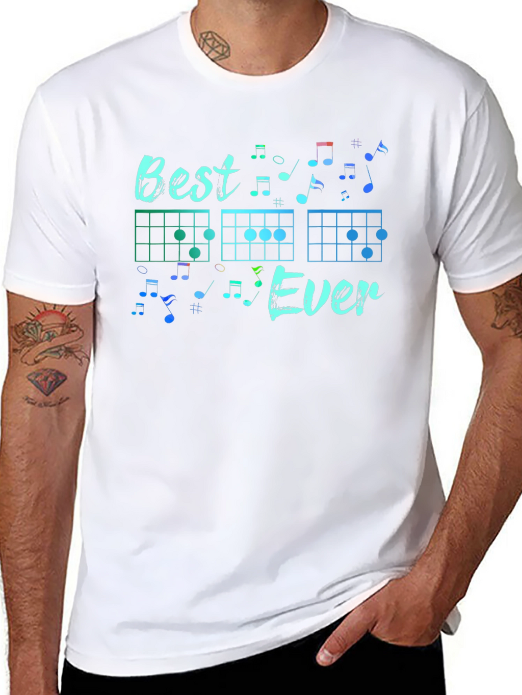 Best Ever Guitar Chord T-Shirt