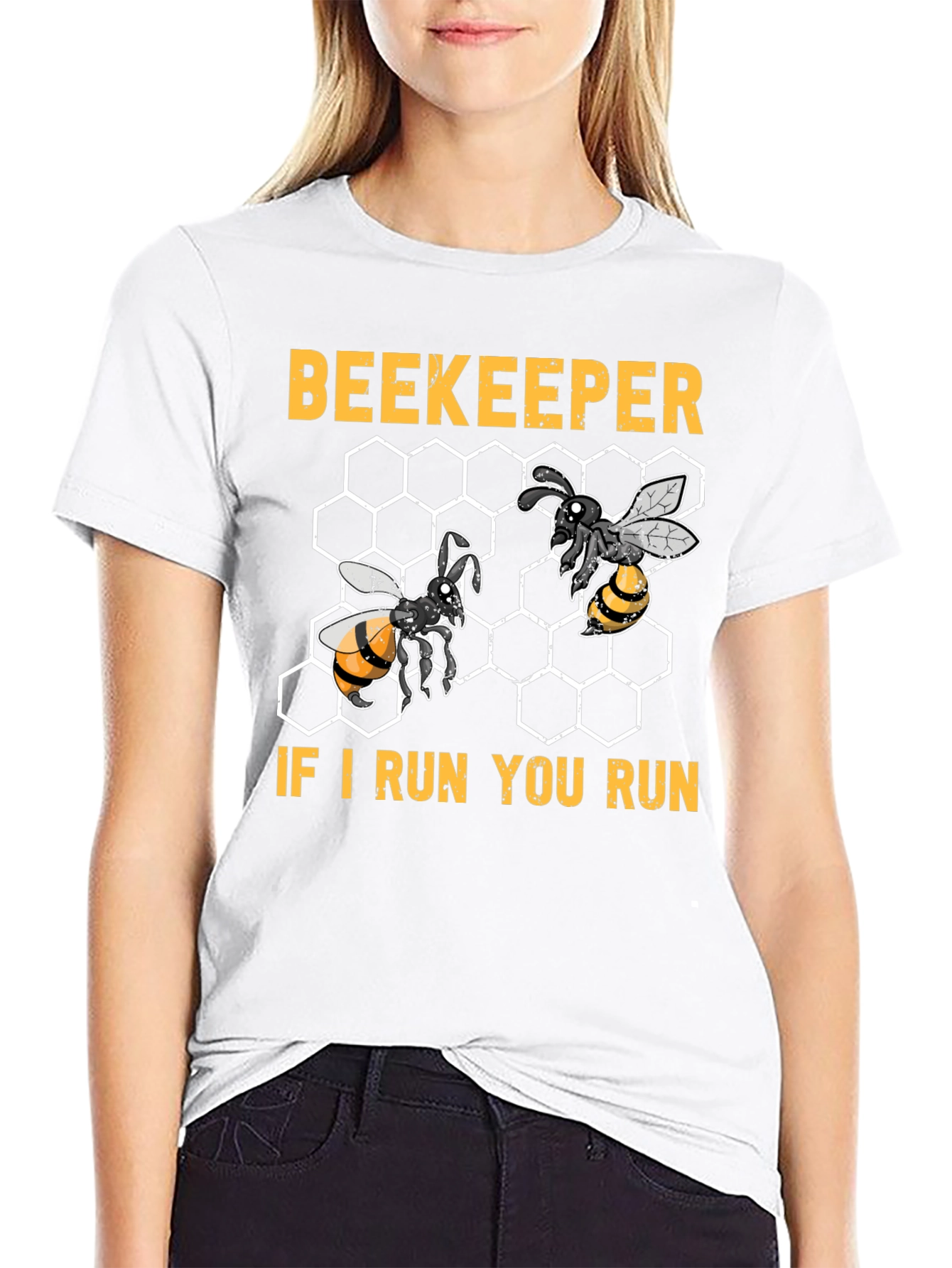 Beekeeper If I Run You Run T-Shirt