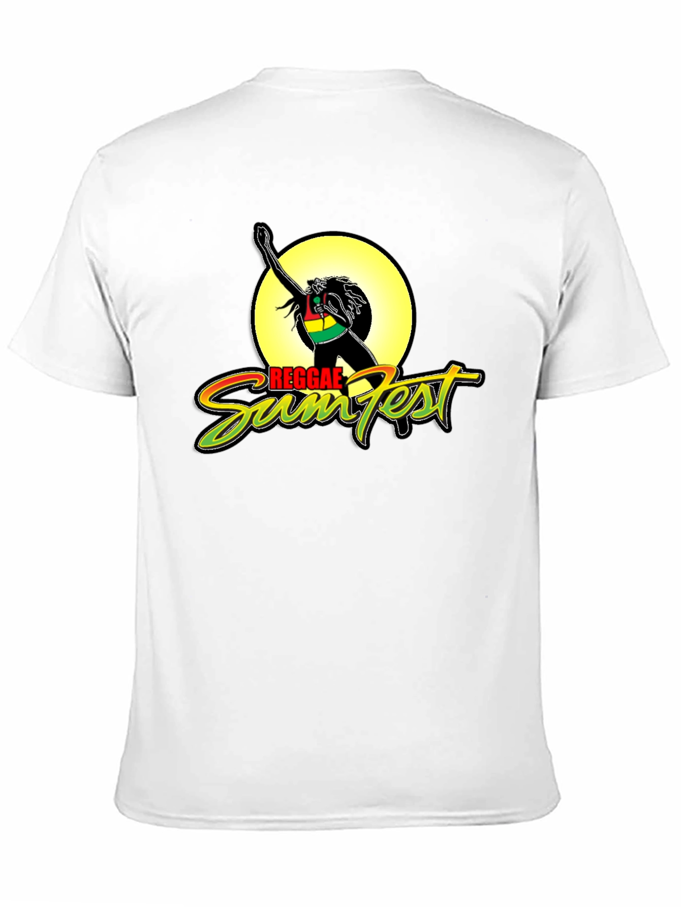 Reggae Sumfest Graphic Tee - Black Cotton Blend