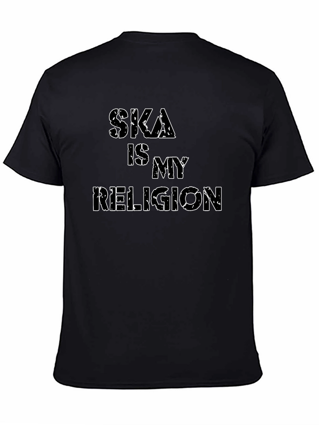 Ska Is My Religion Black Graphic Tee