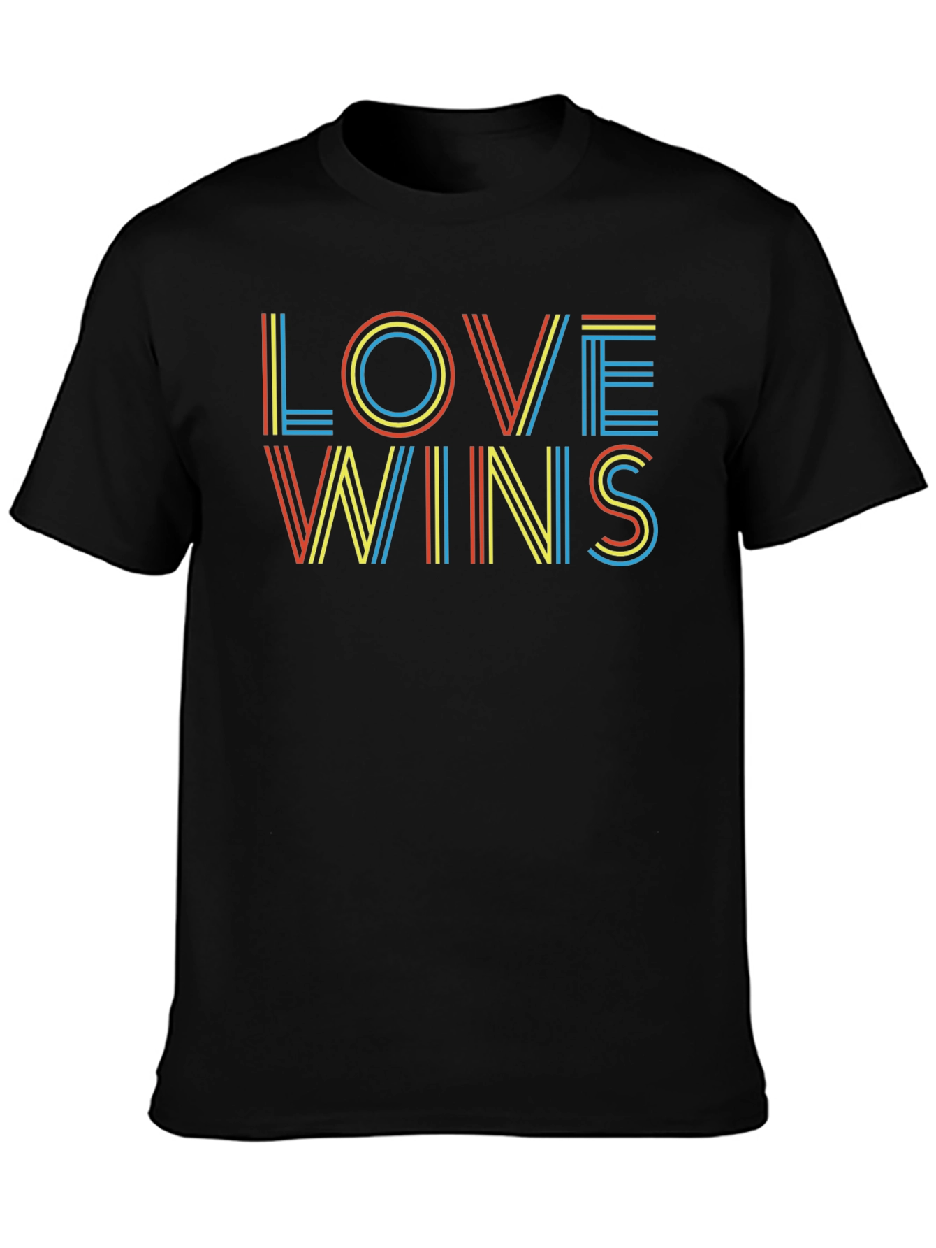 Love Wins Graphic Tee - Stylish Pride Shirt