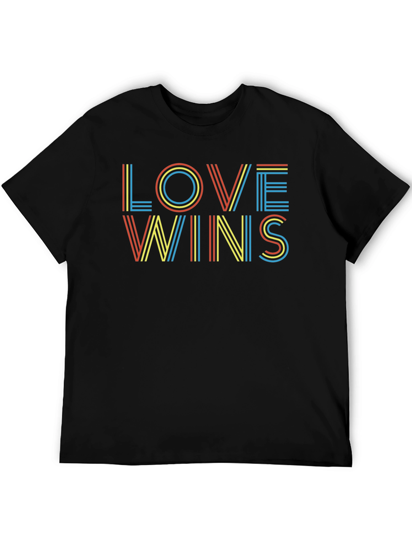 Love Wins Graphic Tee - Stylish Pride Shirt