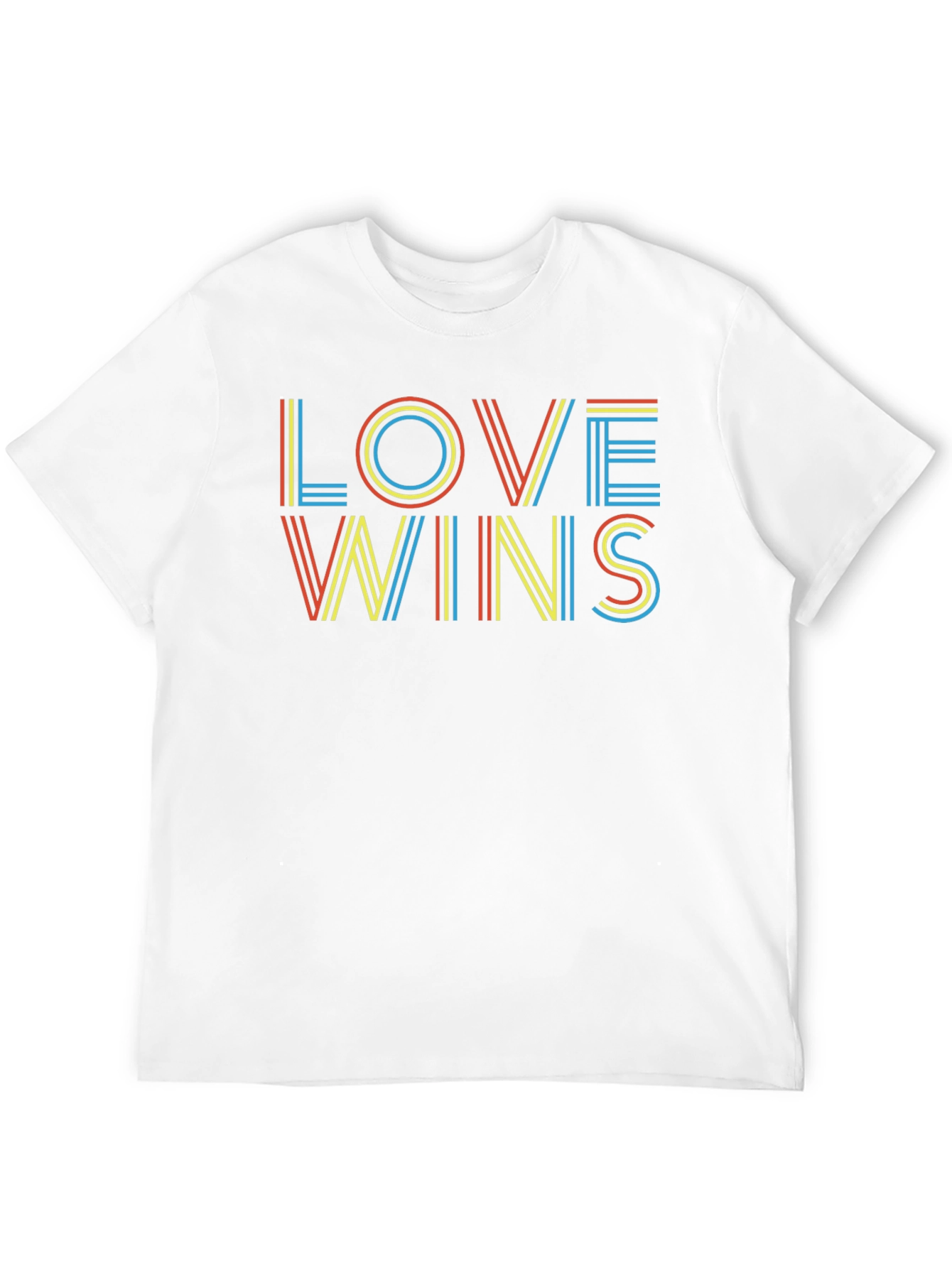 Love Wins Graphic Tee - Stylish Pride Shirt