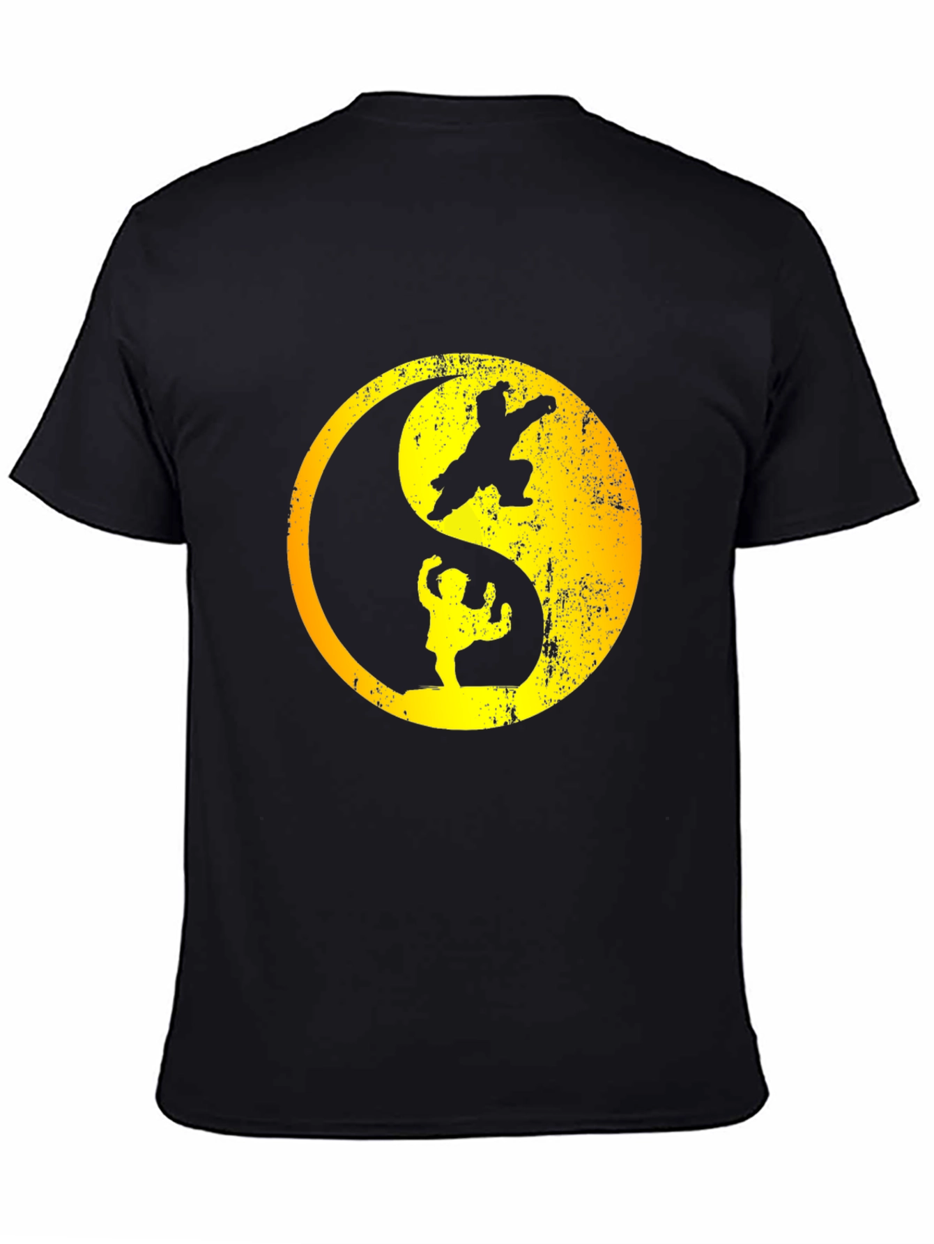 Yin Yang Kung Fu Black T-Shirt