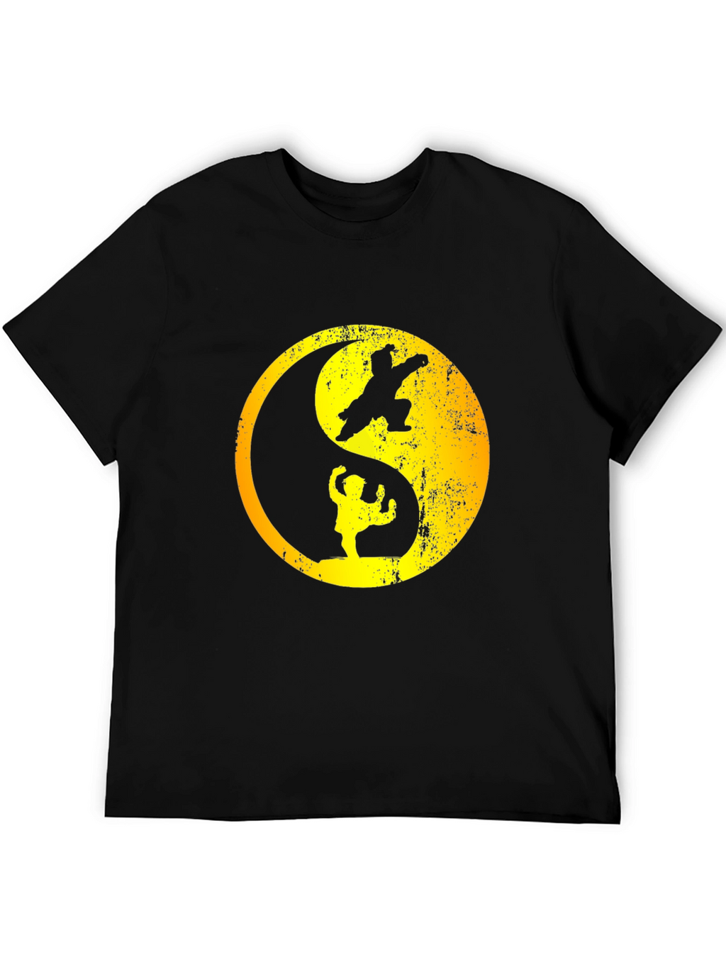 Yin Yang Kung Fu Black T-Shirt