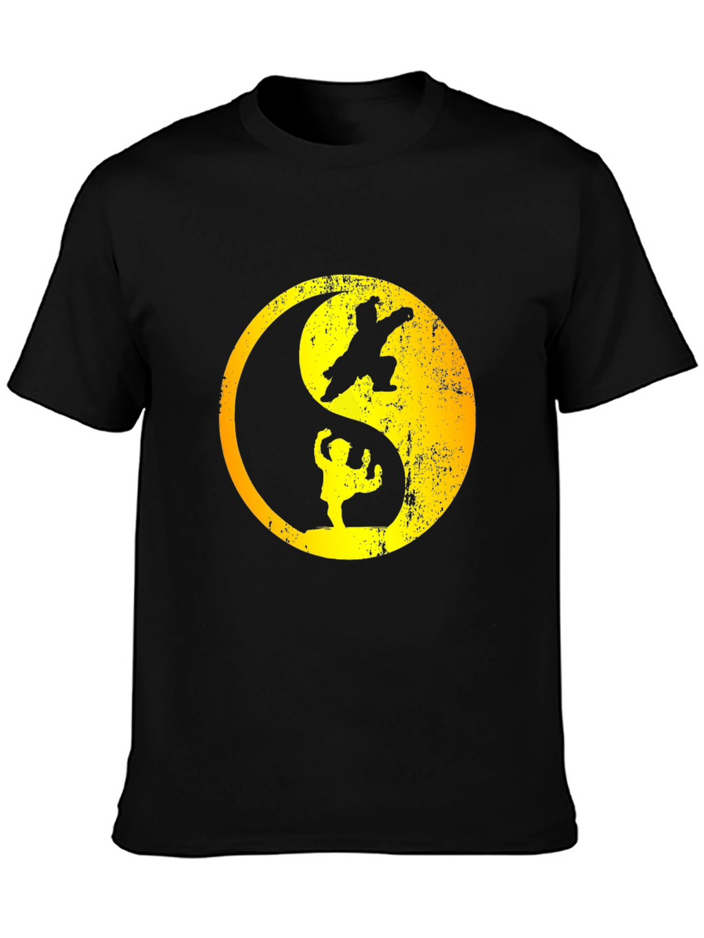 Yin Yang Kung Fu Black T-Shirt