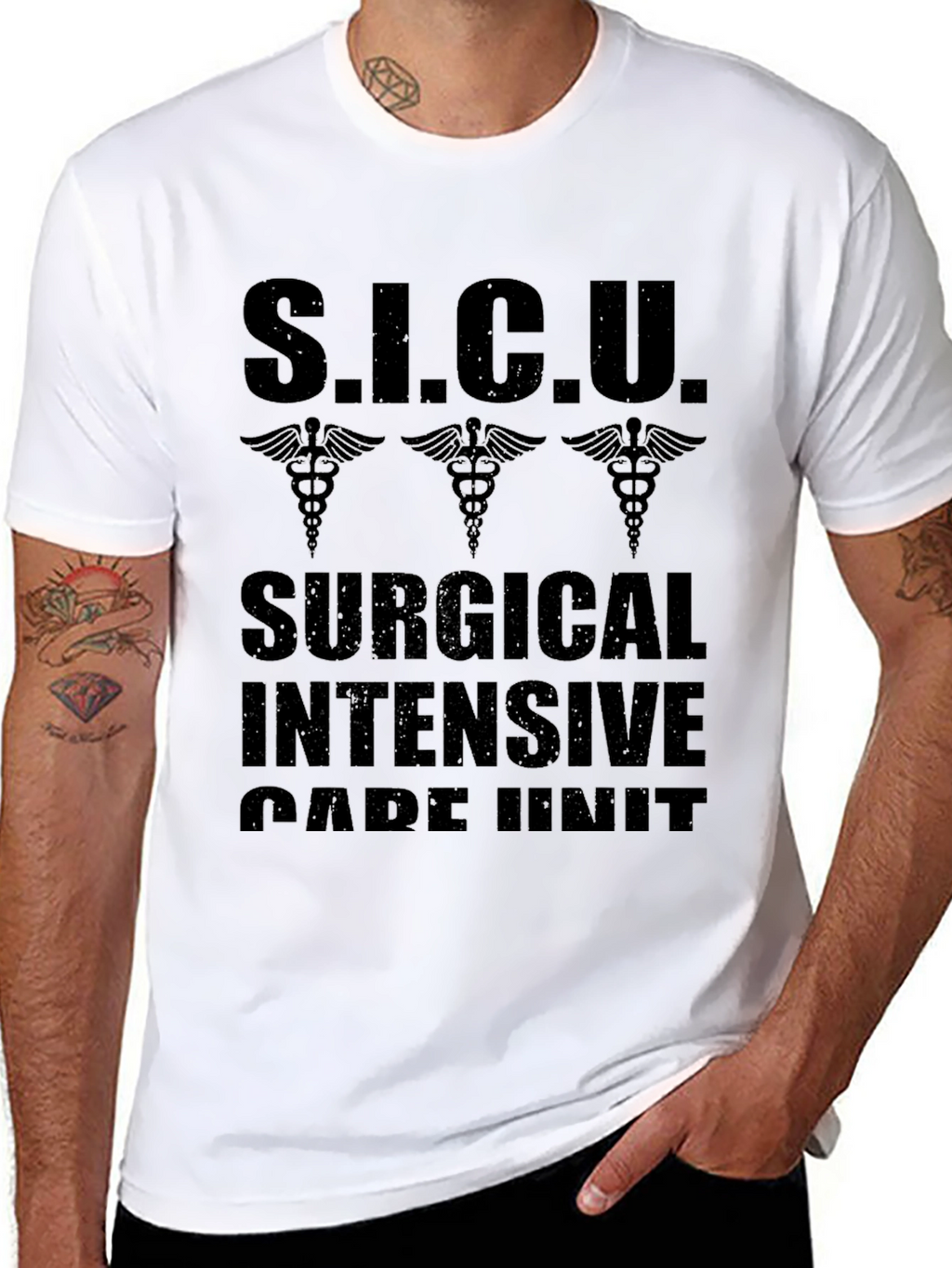 S.I.C.U. Surgical Intensive Care Unit Graphic Tee