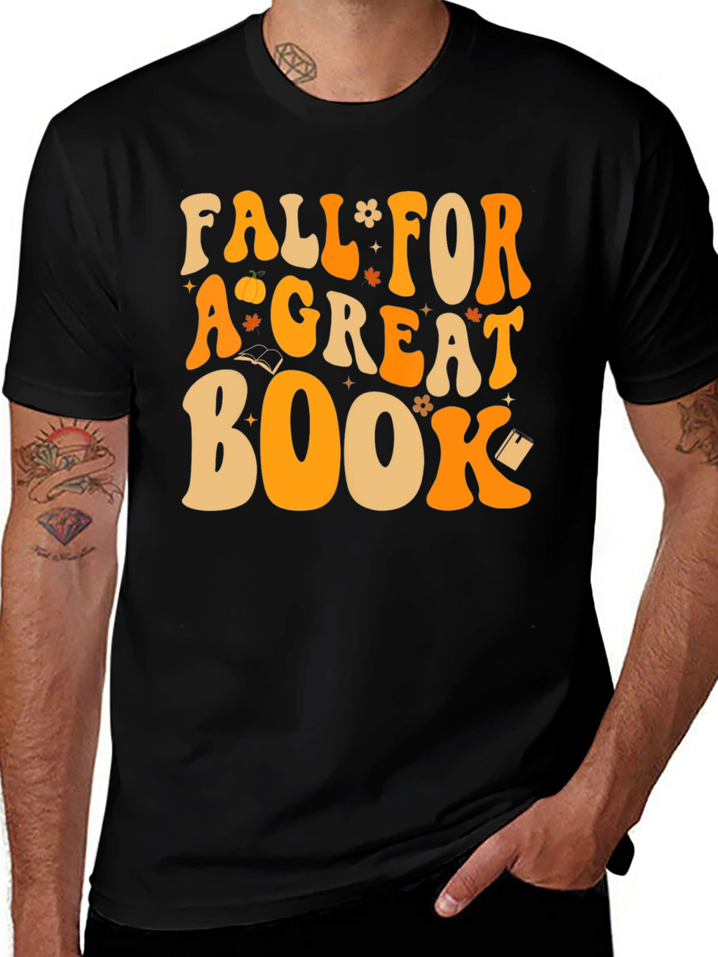 Fall For A Great Book T-Shirt