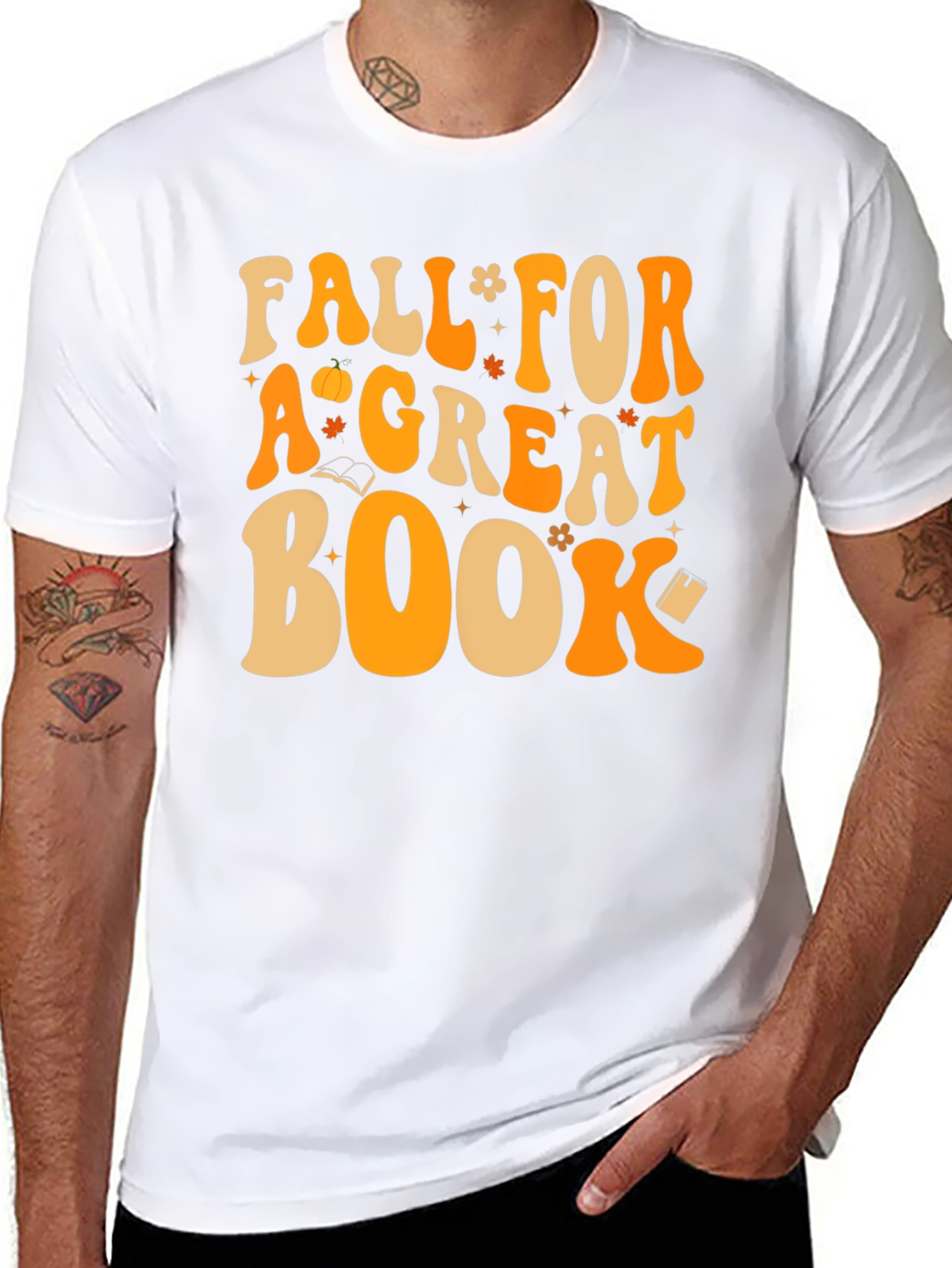 Fall For A Great Book T-Shirt