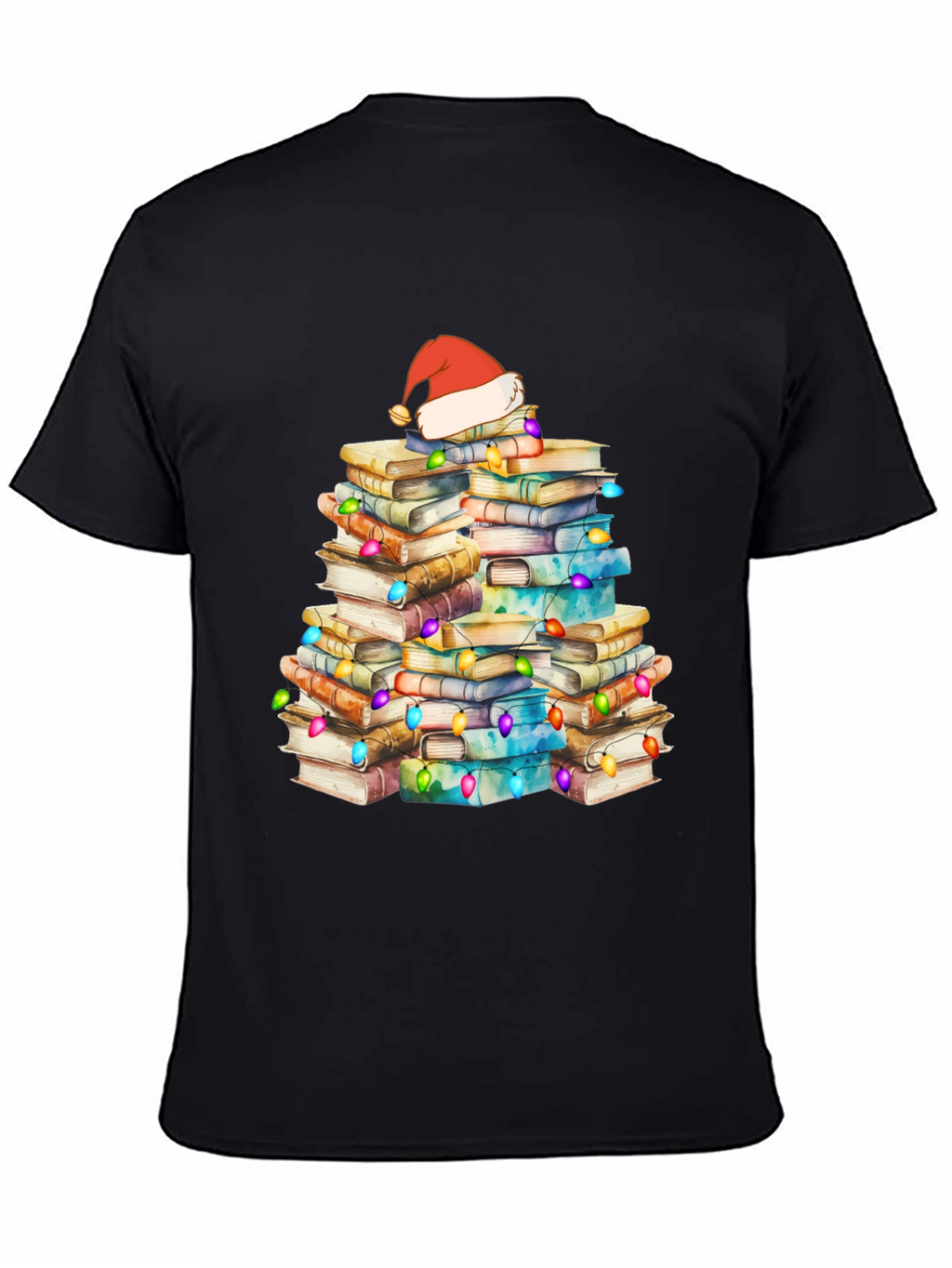 Book Christmas Tree T-Shirt