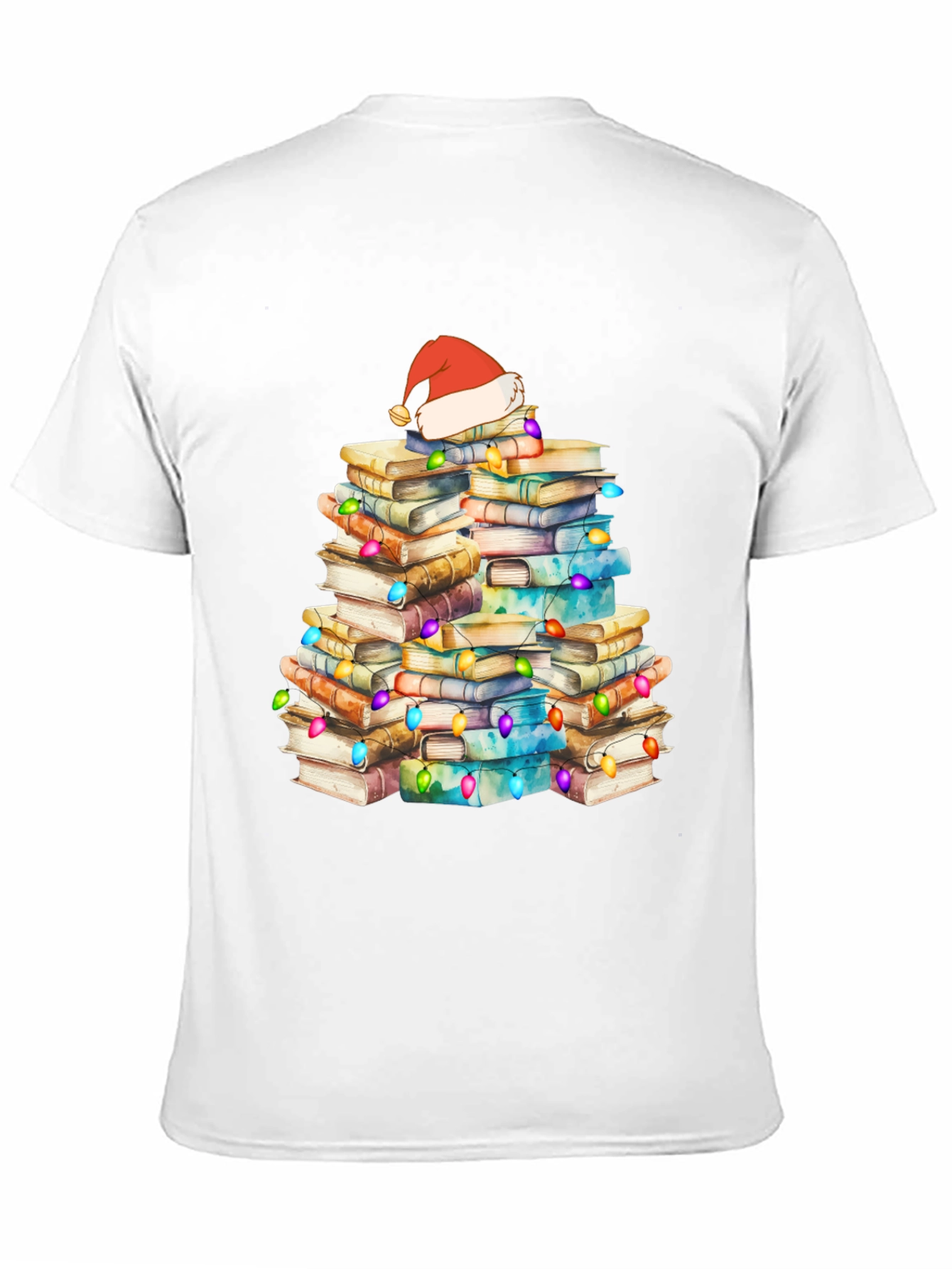 Book Christmas Tree T-Shirt
