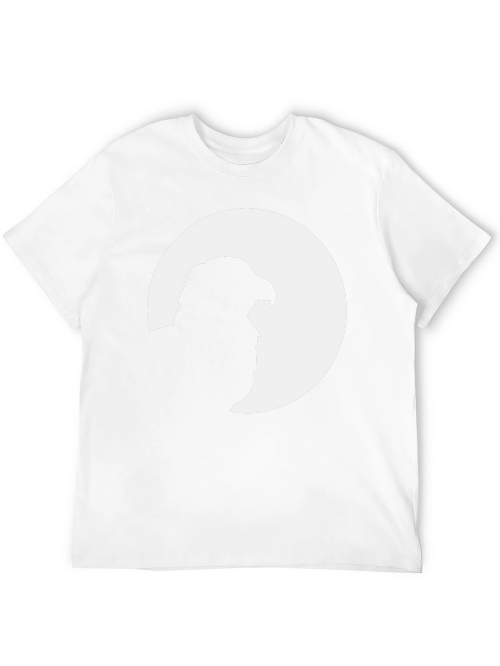 Mens Black Eagle Silhouette Graphic Tee
