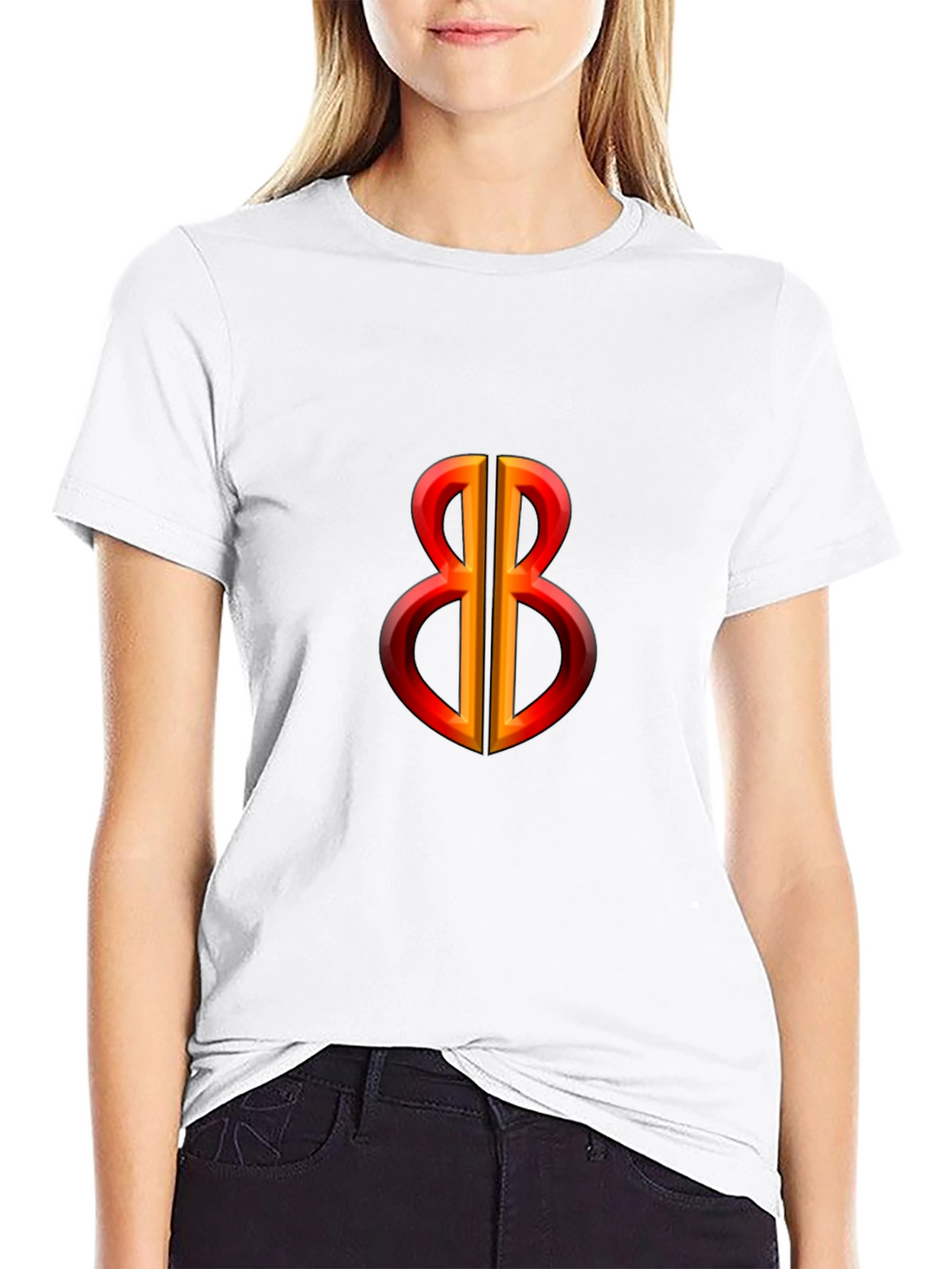Bold Symbol Graphic Tee - Black