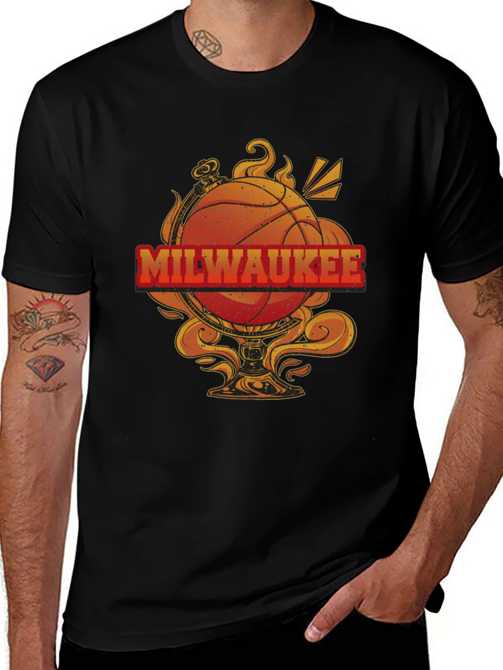 Milwaukee Basketball Graphic Tee - Unisex