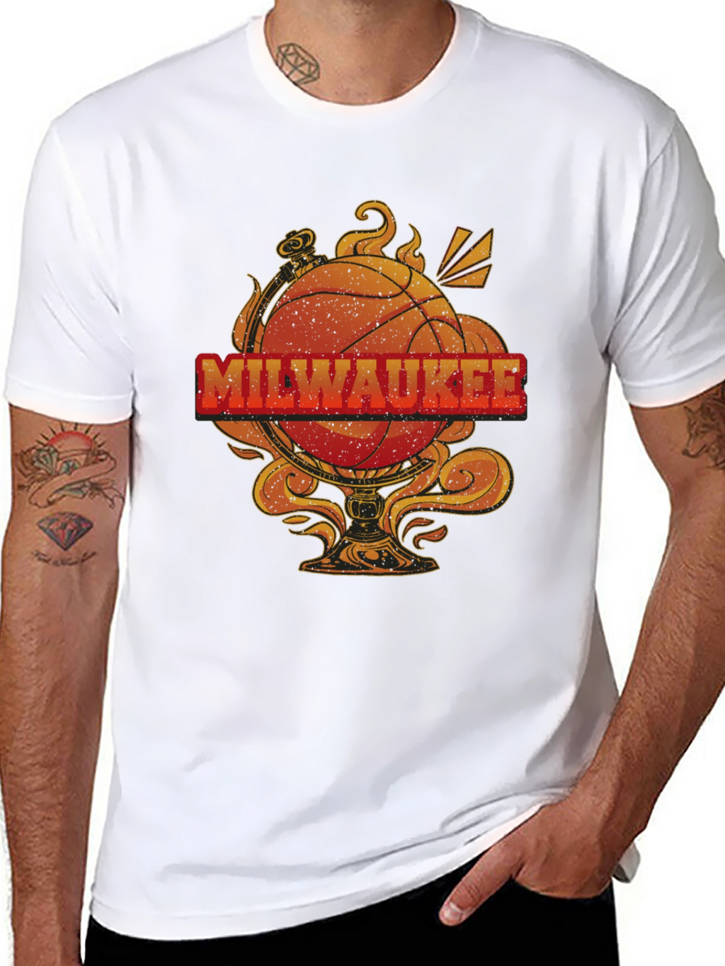 Milwaukee Basketball Graphic Tee - Unisex